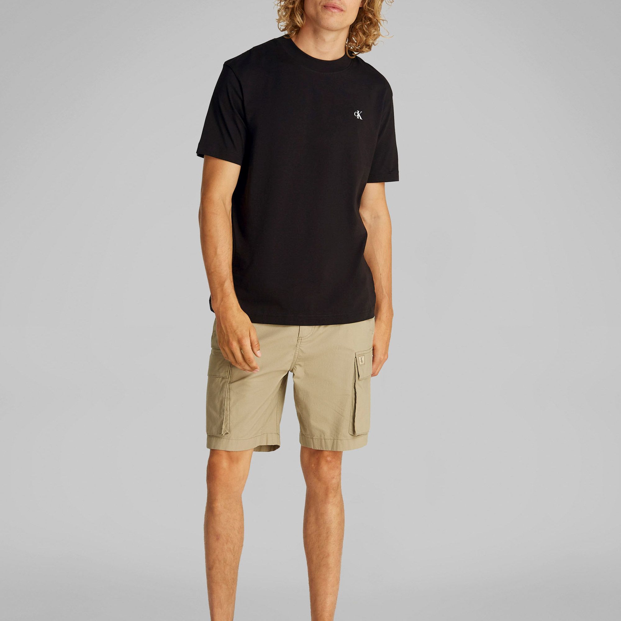 Calvin Klein Painted Backlogo Shirt Heren