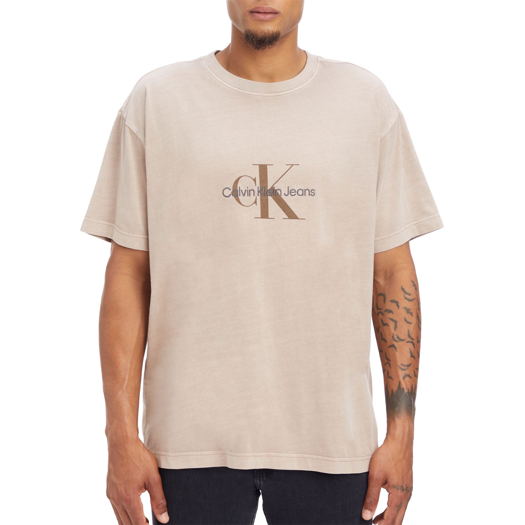 Calvin Klein Monologo Mineral Dye Shirt Heren