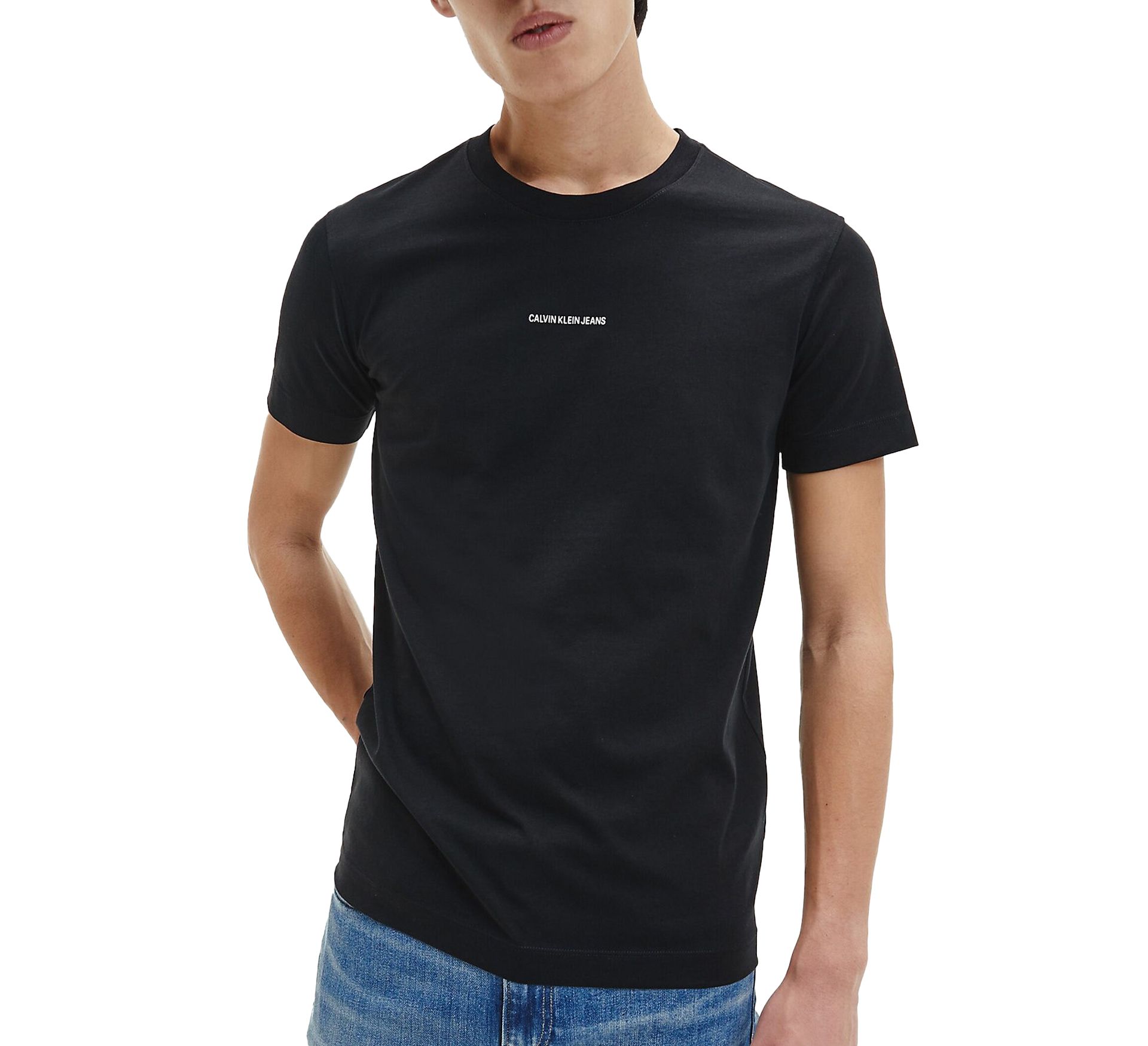 Calvin Klein Micro Branding Essential Shirt Heren