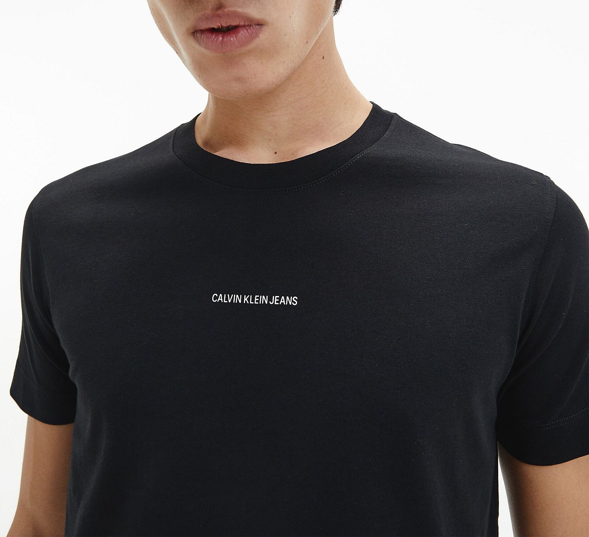 Calvin Klein Micro Branding Essential Shirt Heren