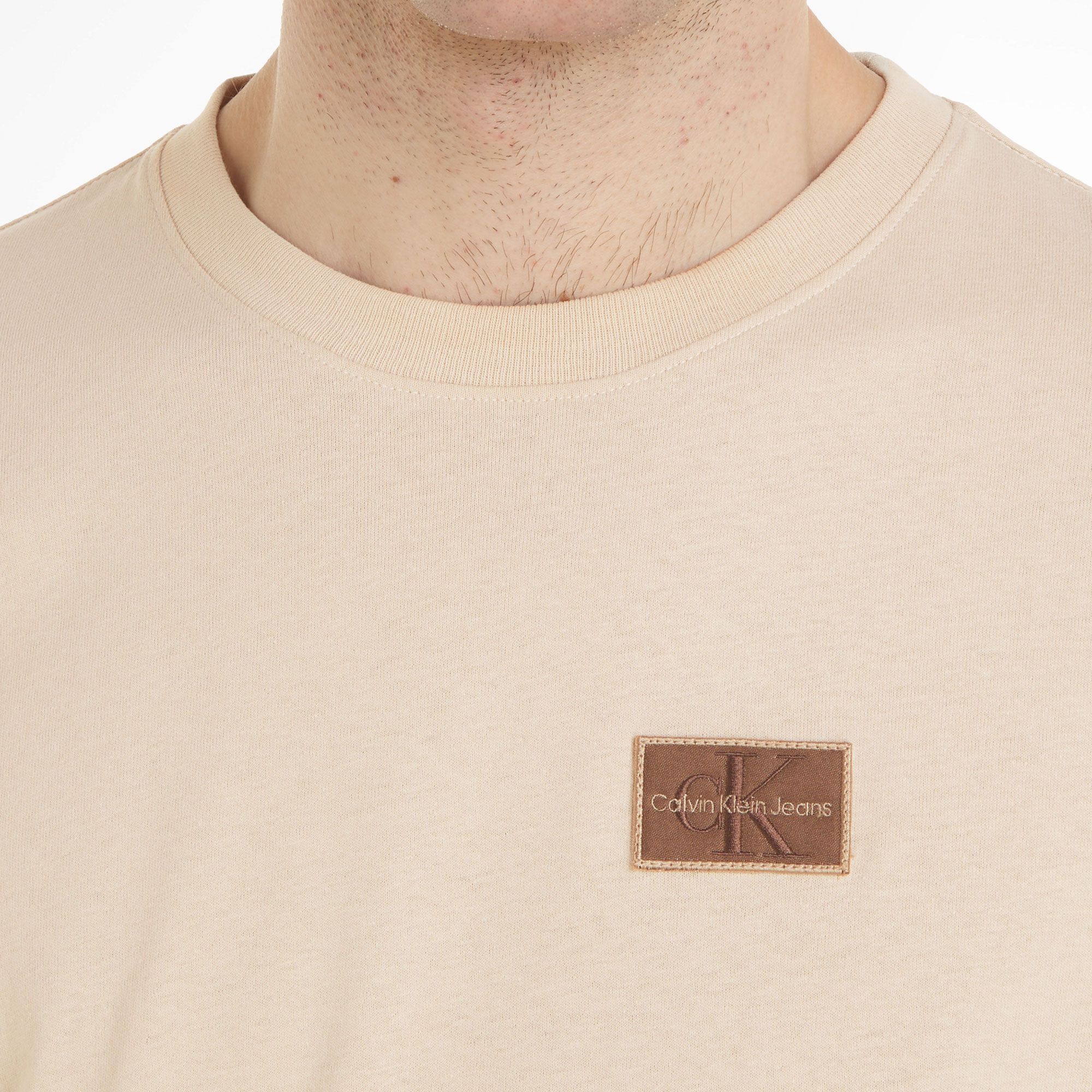 Calvin Klein Shrunken Badge Shirt Heren