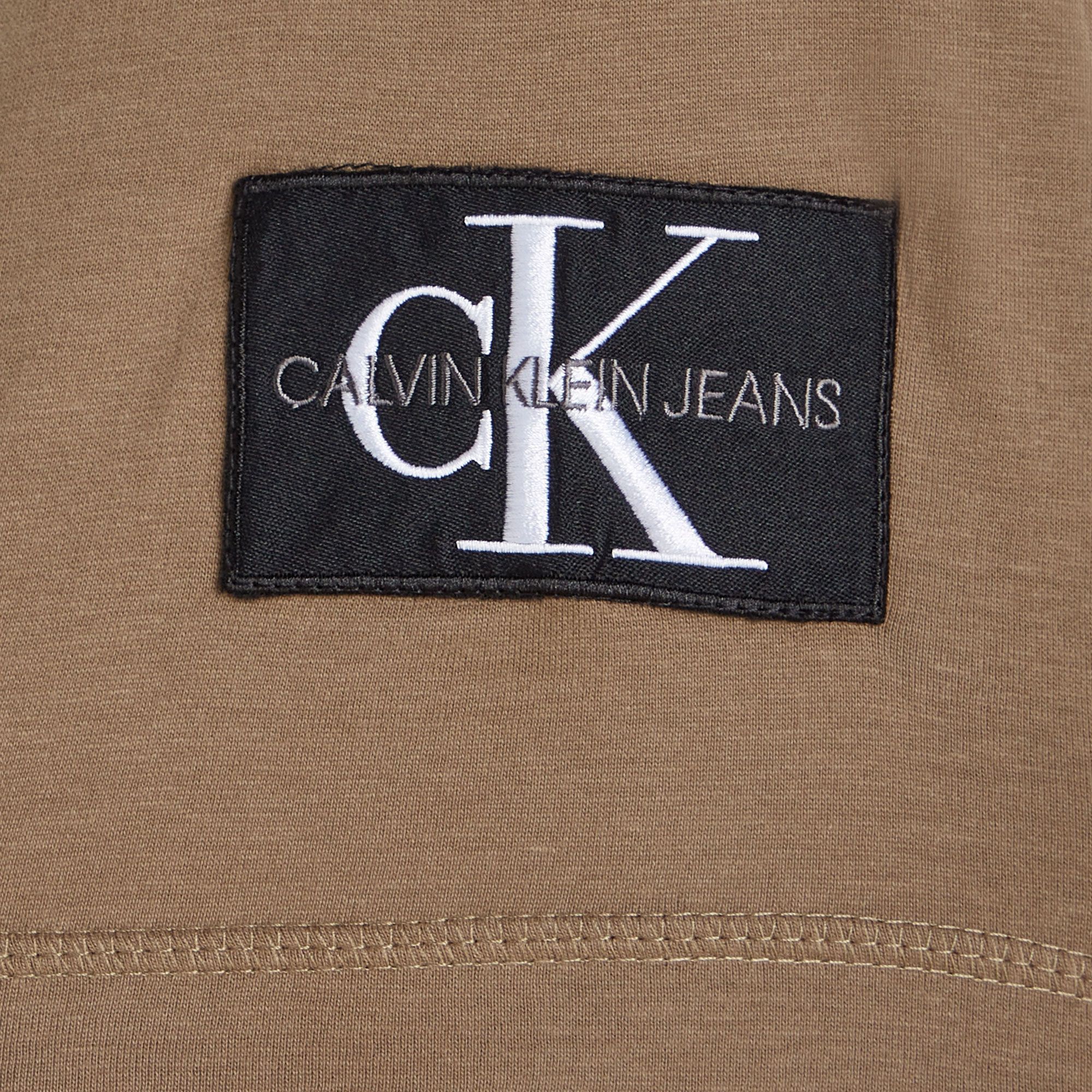 Calvin Klein Monogram Sleeve Badge Shirt Heren
