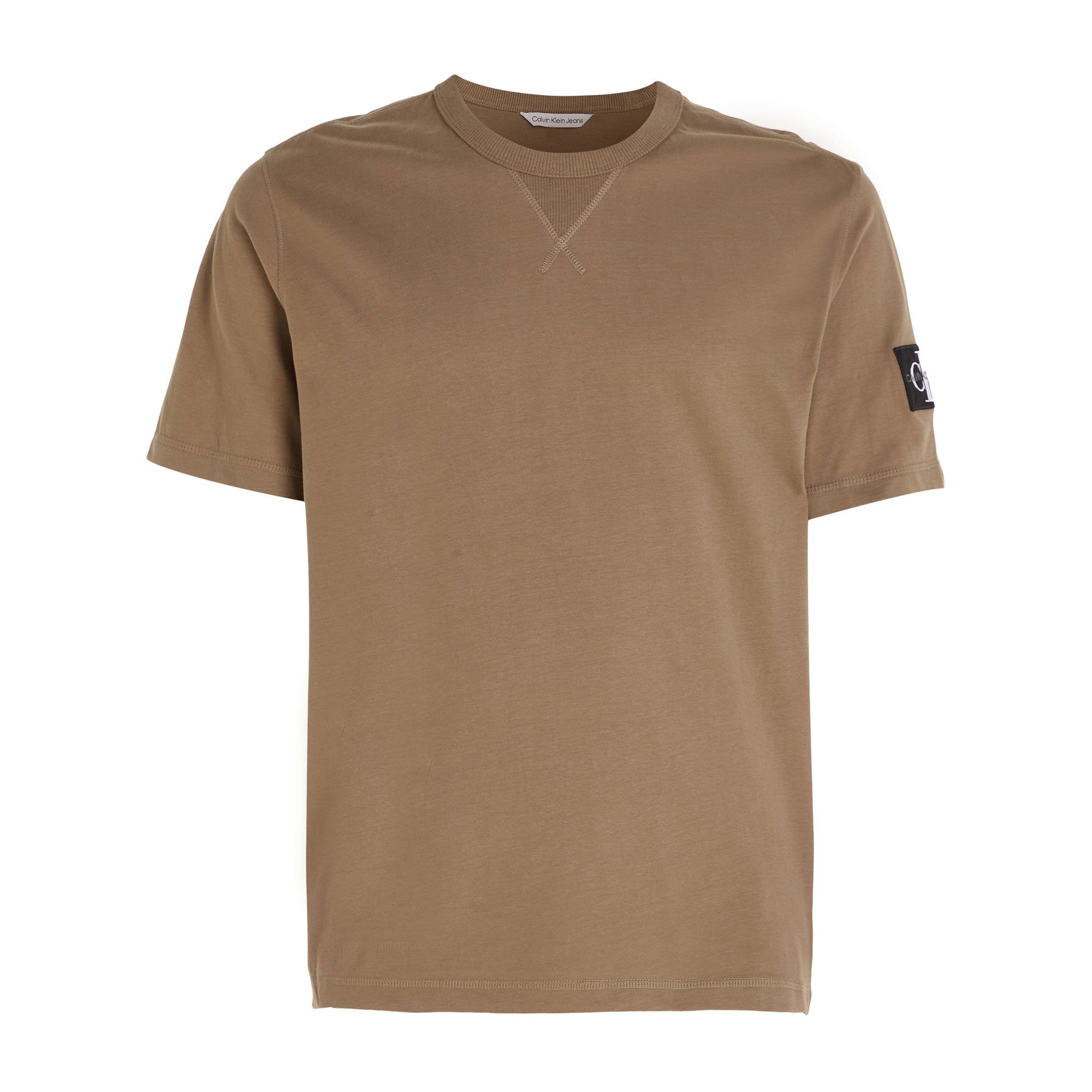 Calvin Klein Monogram Sleeve Badge Shirt Heren