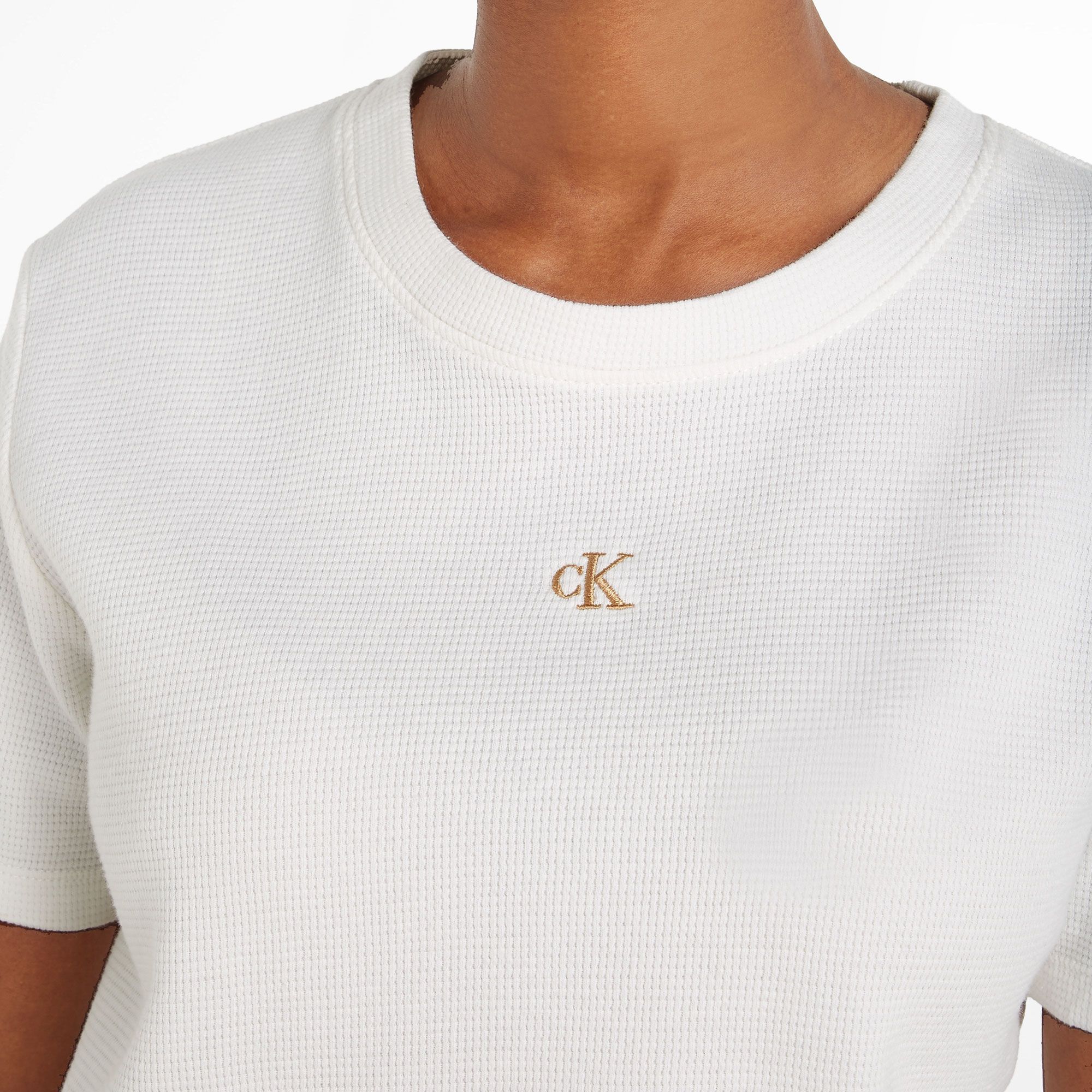 Calvin Klein Waffle Shirt Dames