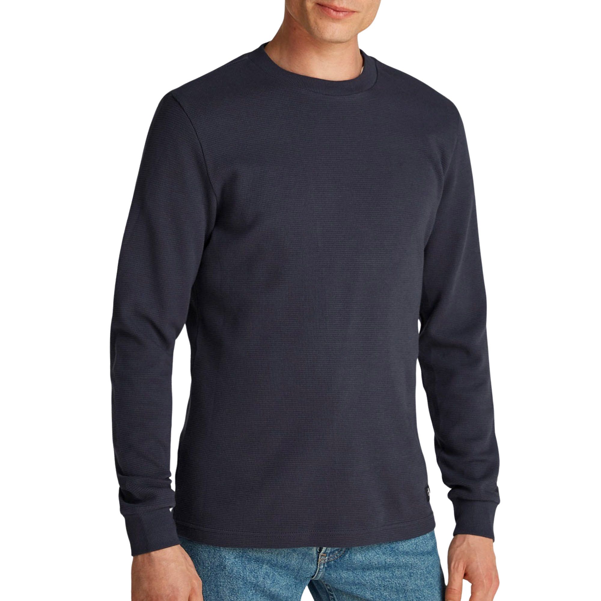 Scotch & Soda Waffle Longsleeve Shirt Heren