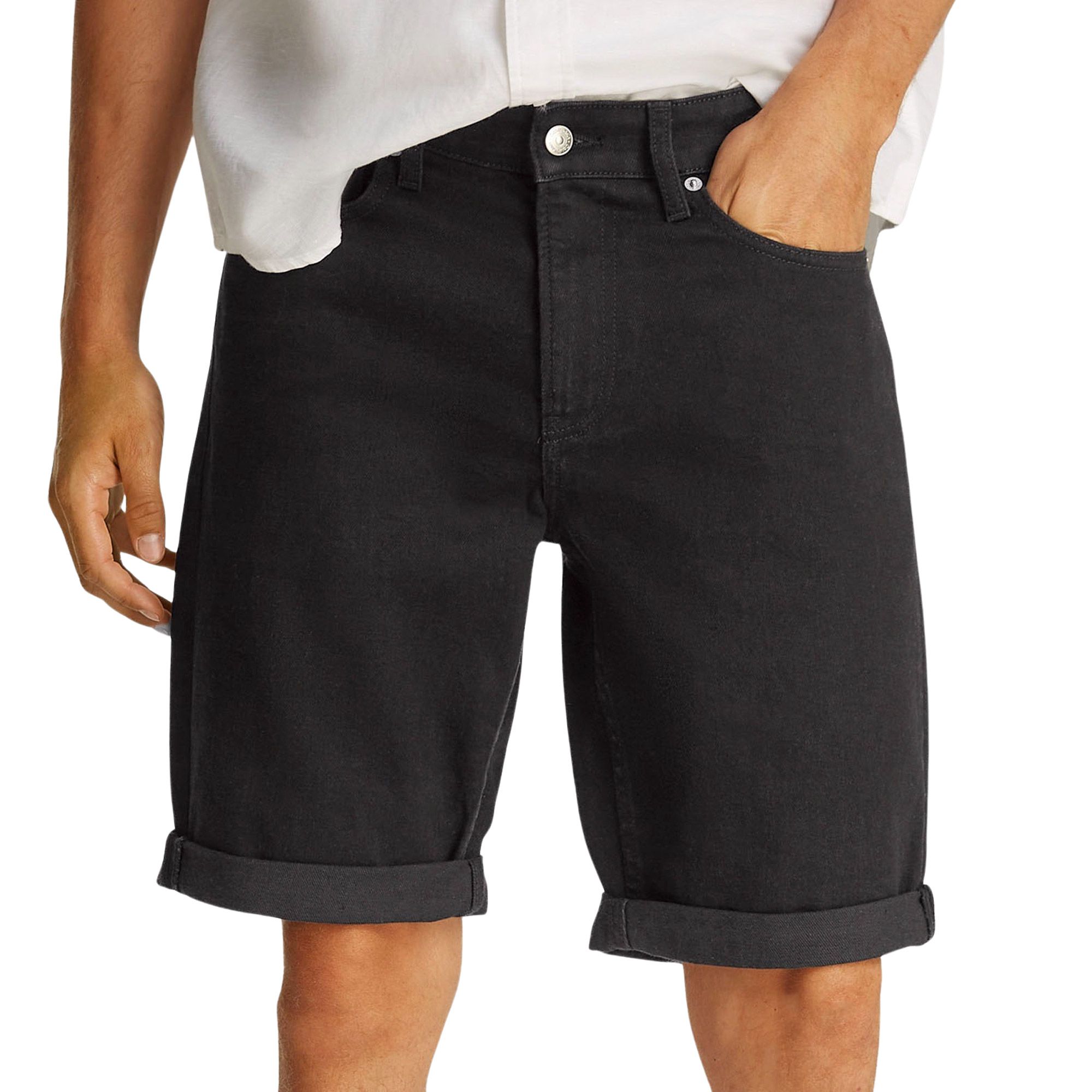 Calvin Klein Slim Denim Short Heren