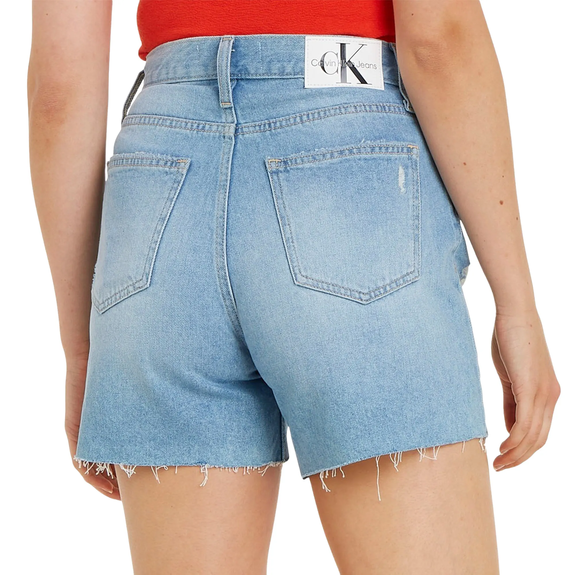 Calvin Klein Mom Denim Short Dames