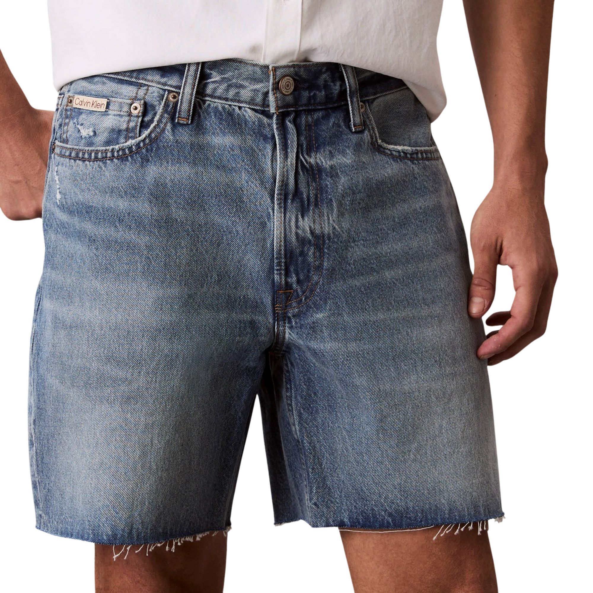 Calvin Klein Apollo Classic Denim Short Heren