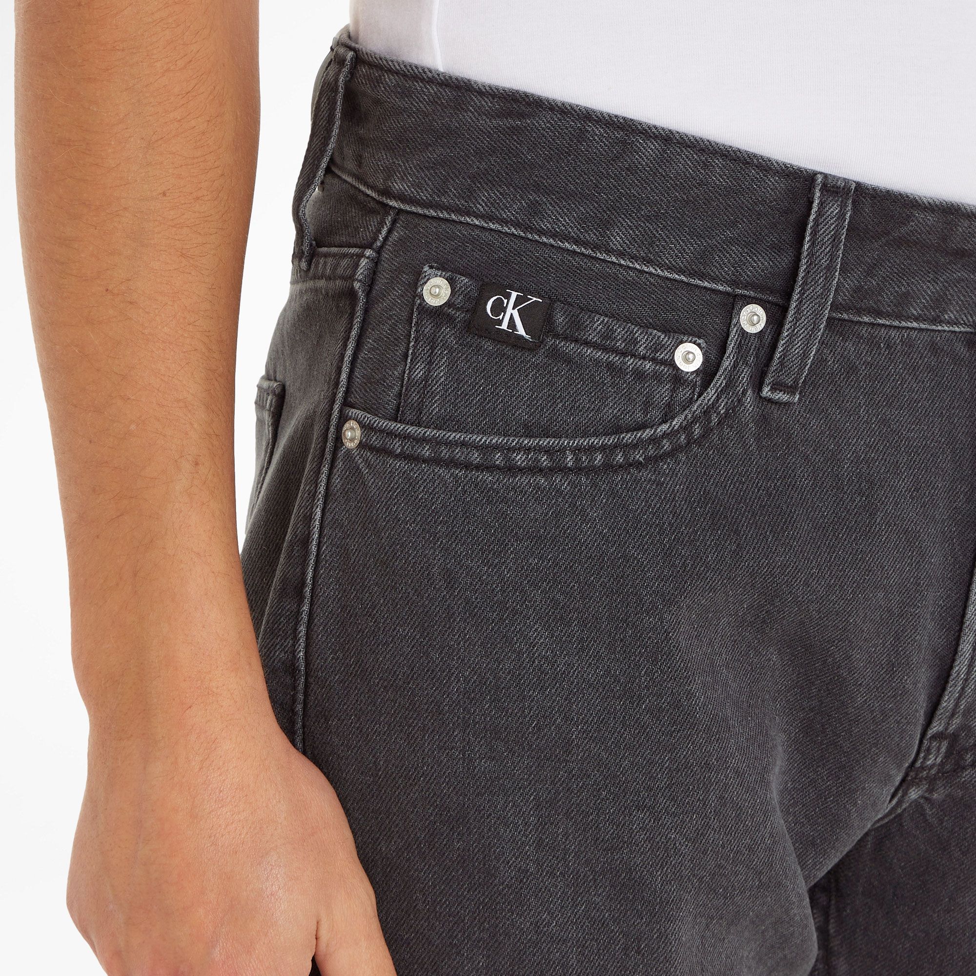 Calvin Klein Regular Denim Short Heren