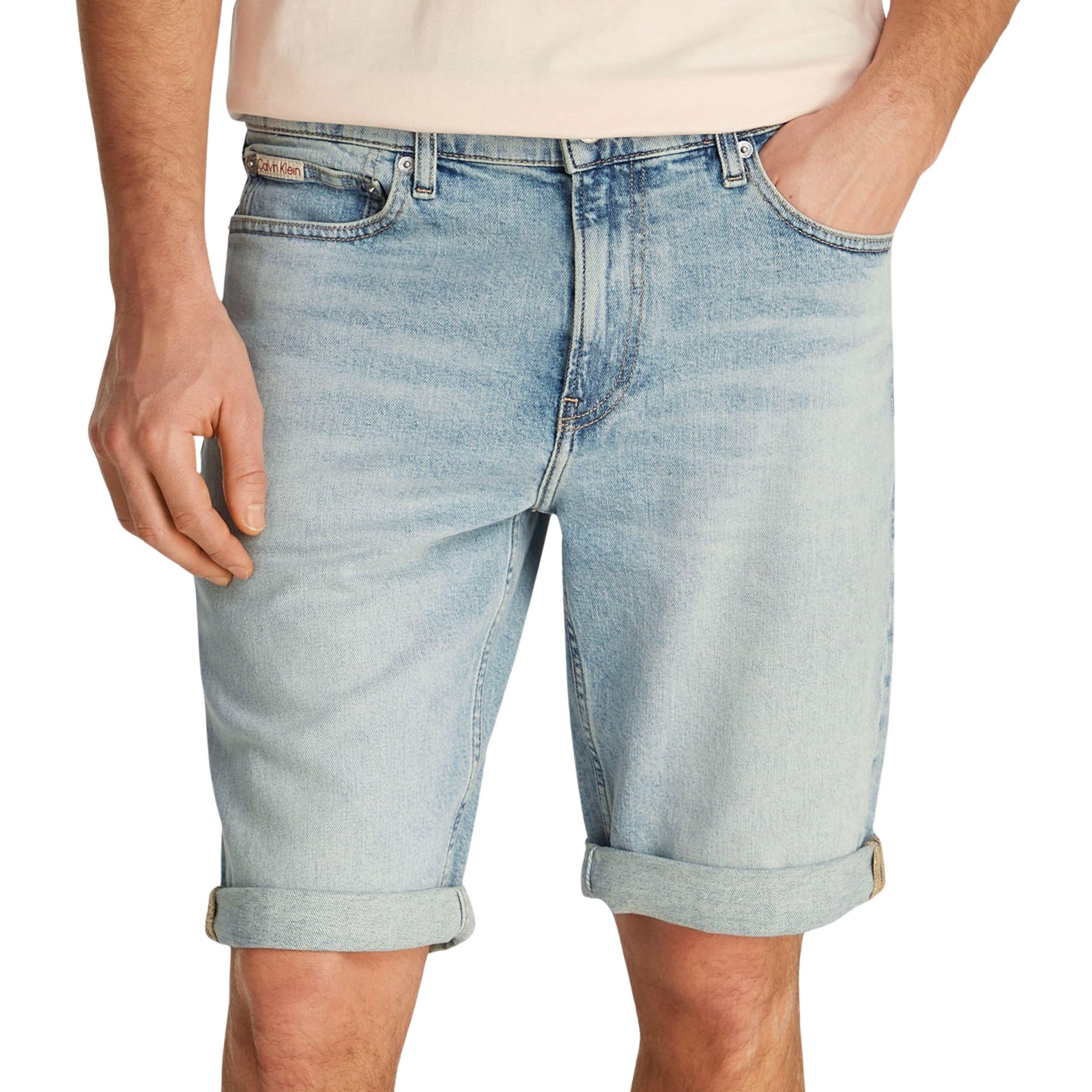 Calvin Klein Slim Denim Short Heren