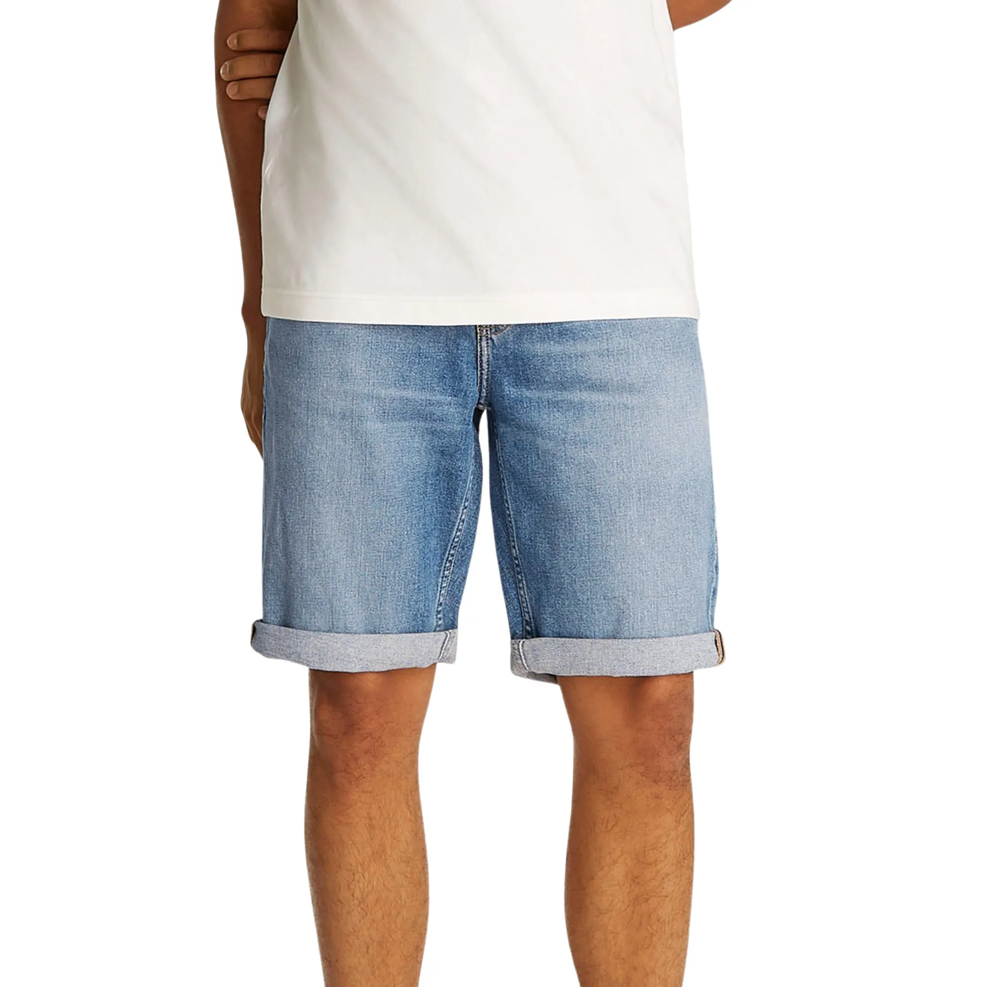 Calvin Klein Slim Denim Short Heren
