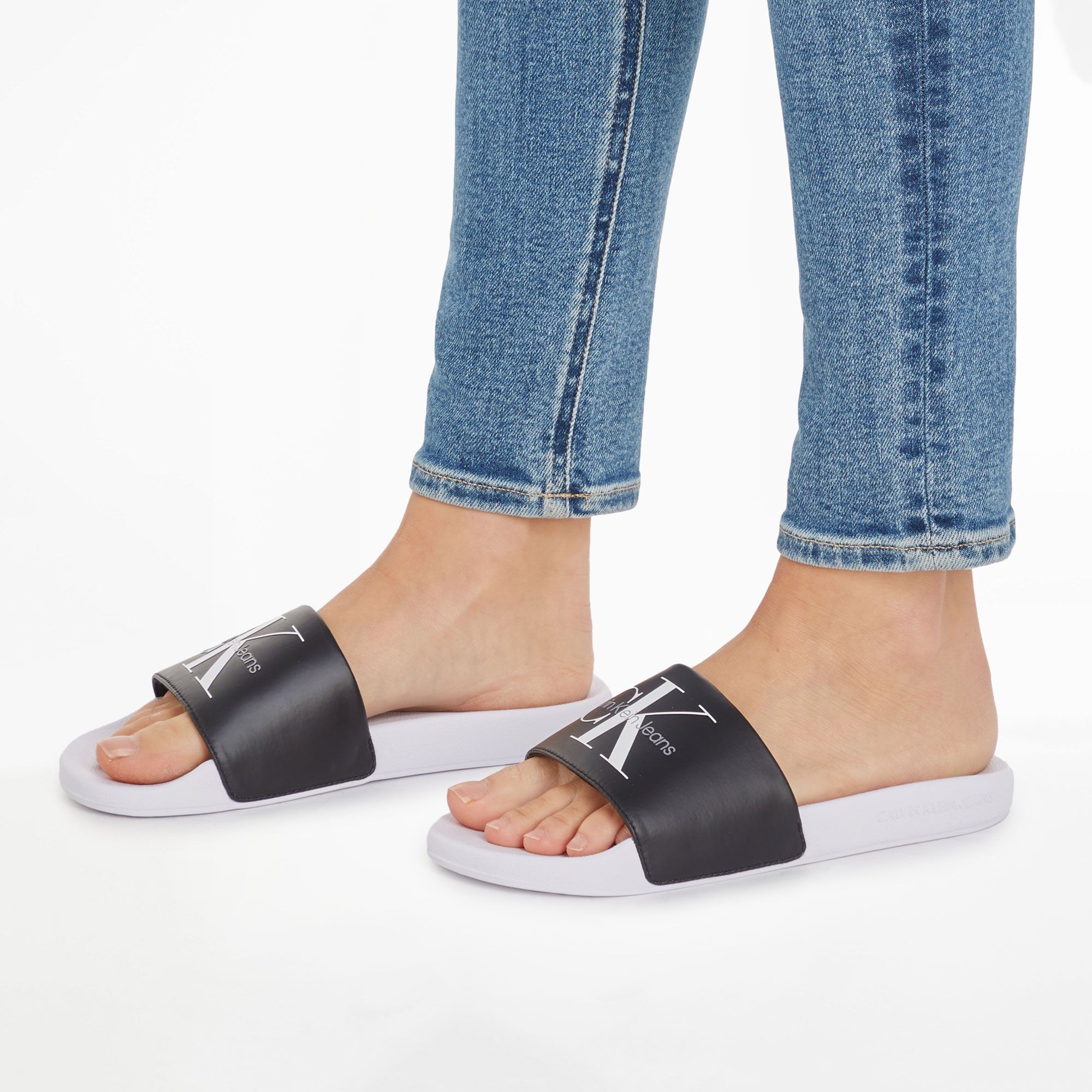 Calvin Klein Slide NY Pearl Slippers Dames
