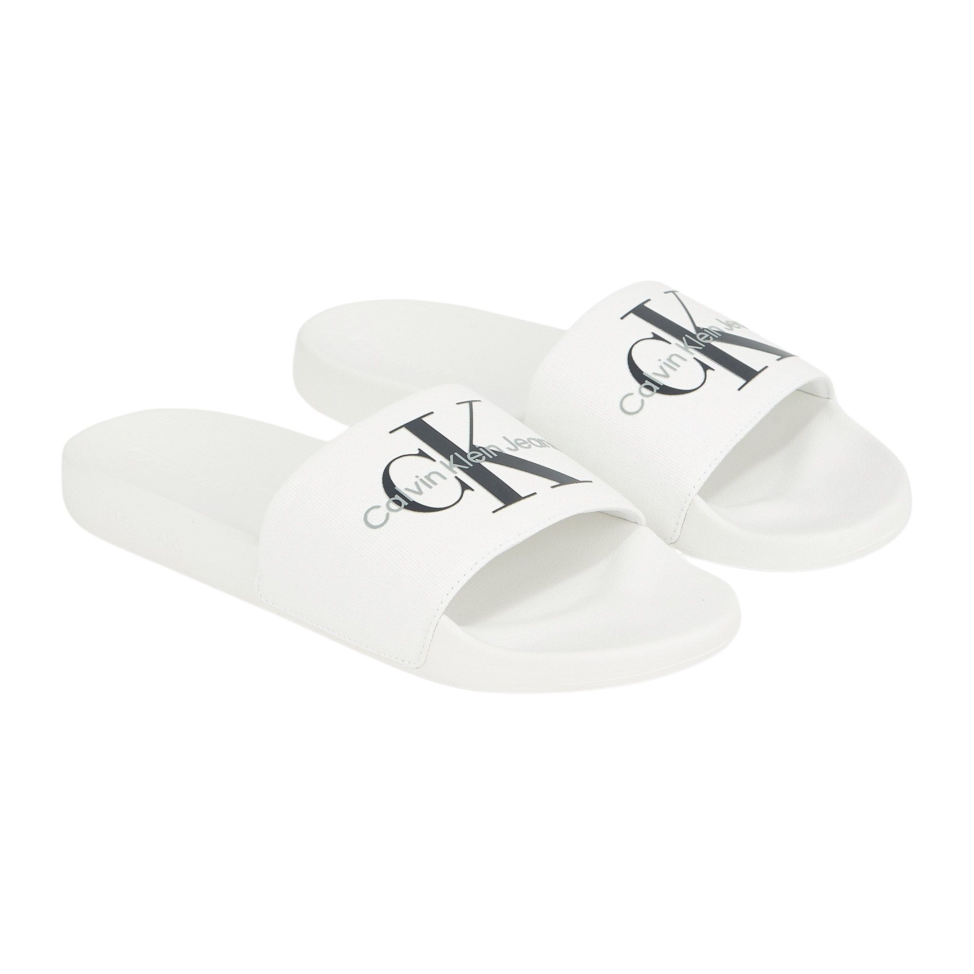Calvin Klein Monogram Slipper Herren | Plutosport 