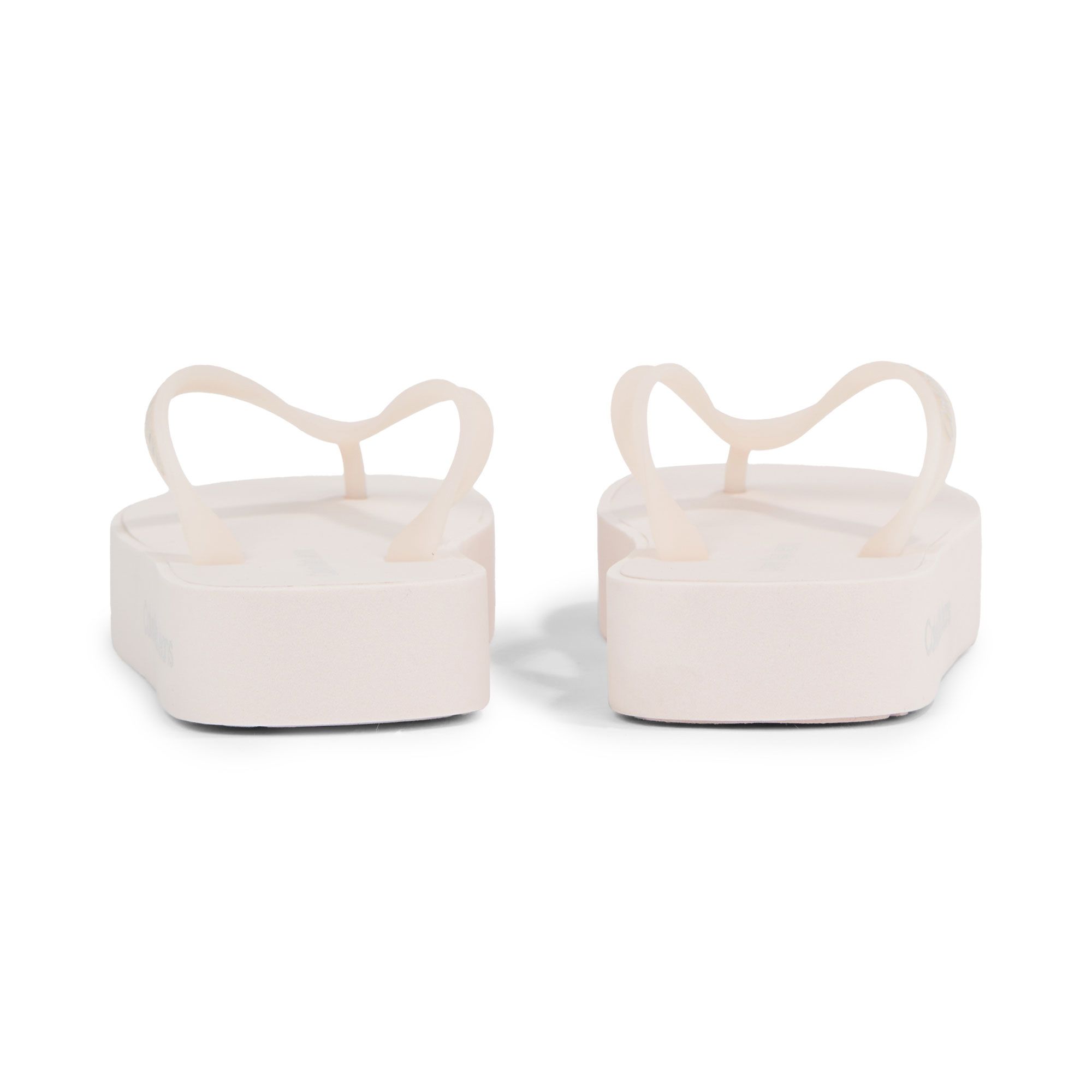 Calvin Klein Flatform Logo Teenslippers Dames