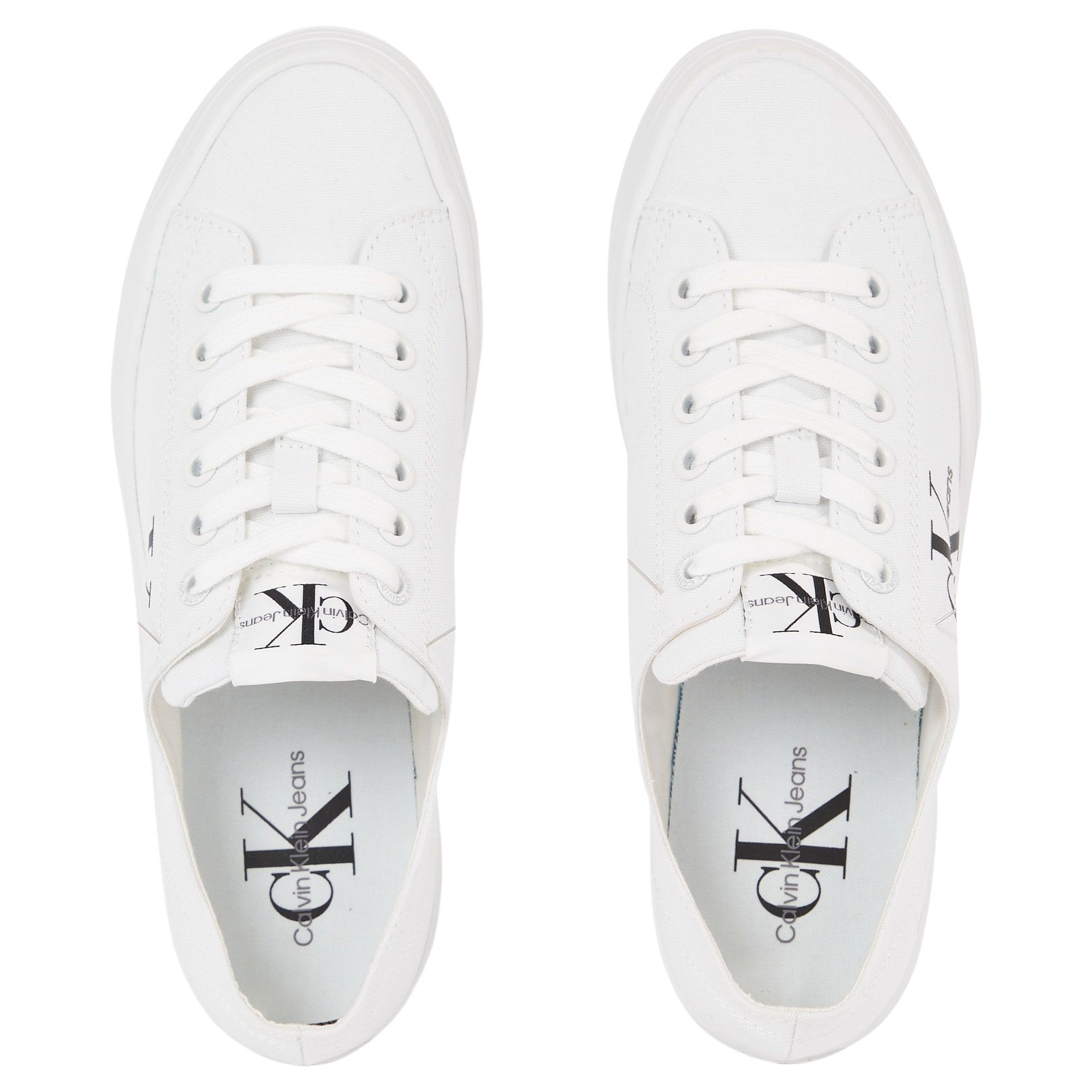 Calvin Klein Canvas Platform Sneakers Dames