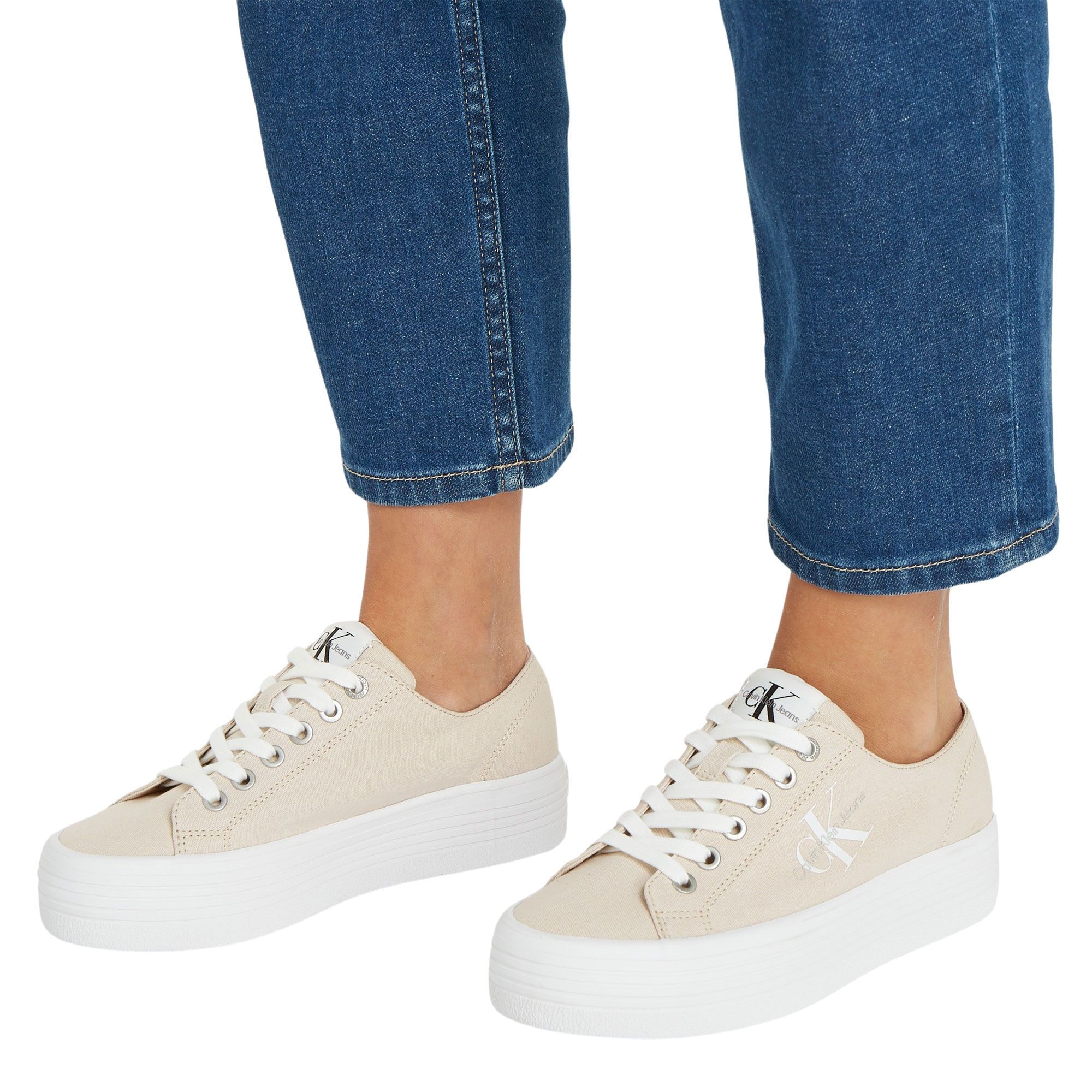 Baskets Calvin Klein Canvas Platform