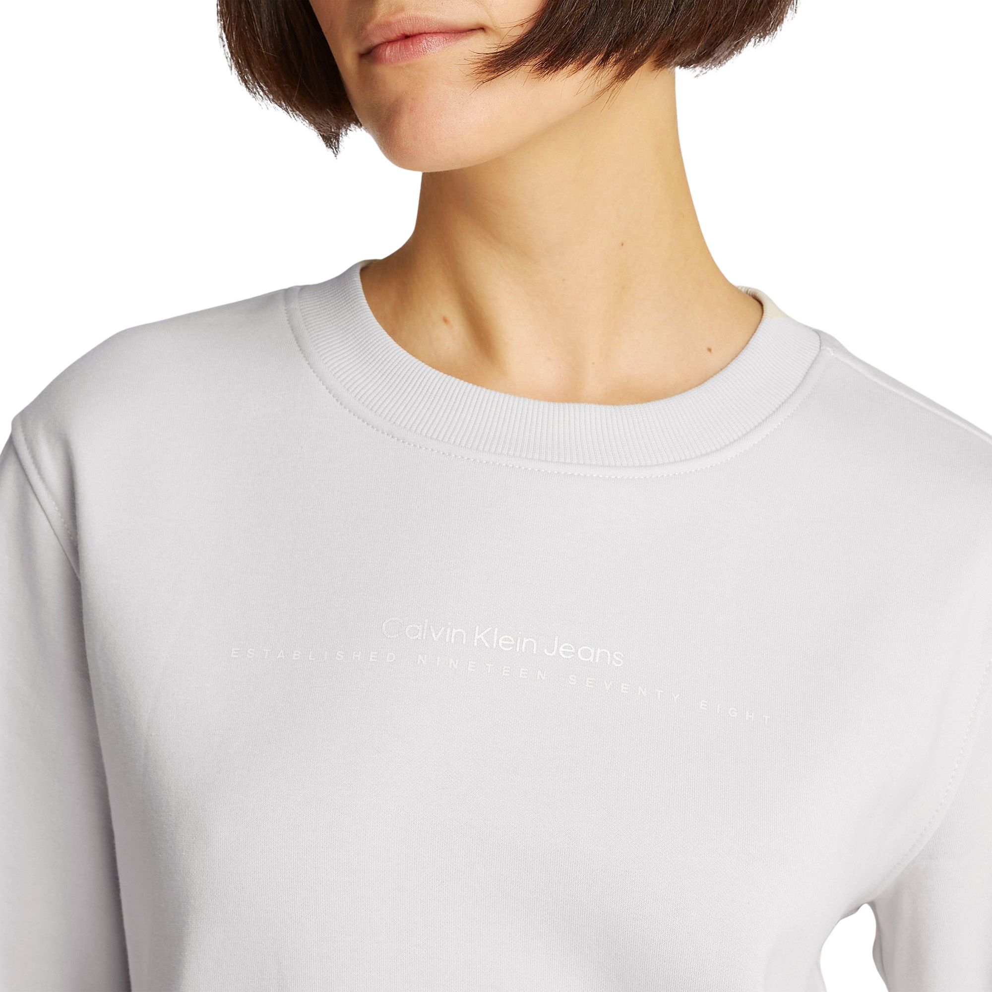 Calvin Klein Institutional Graphic Crewneck Sweater Dames