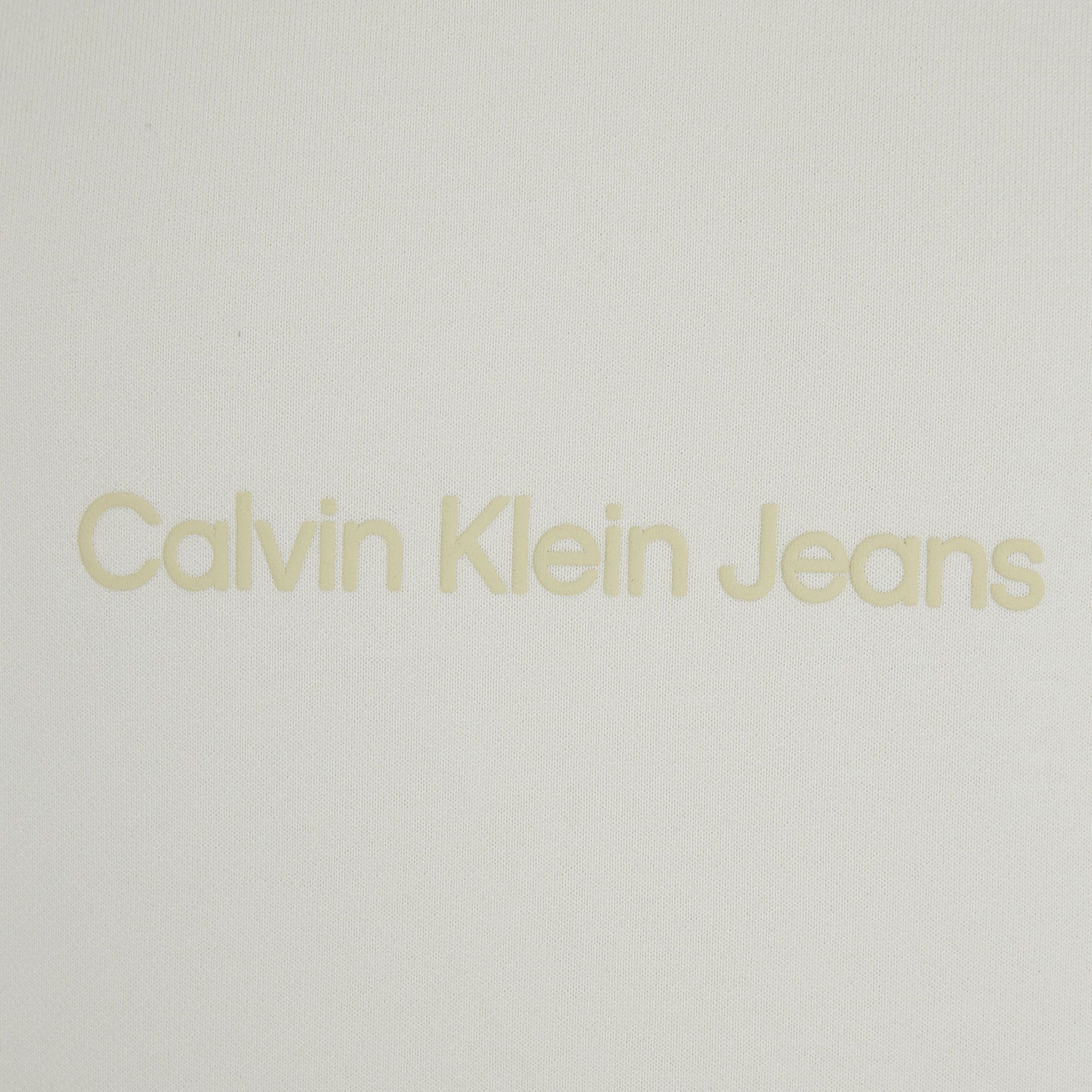 Calvin Klein Square Frequency Logo Hoodie Heren