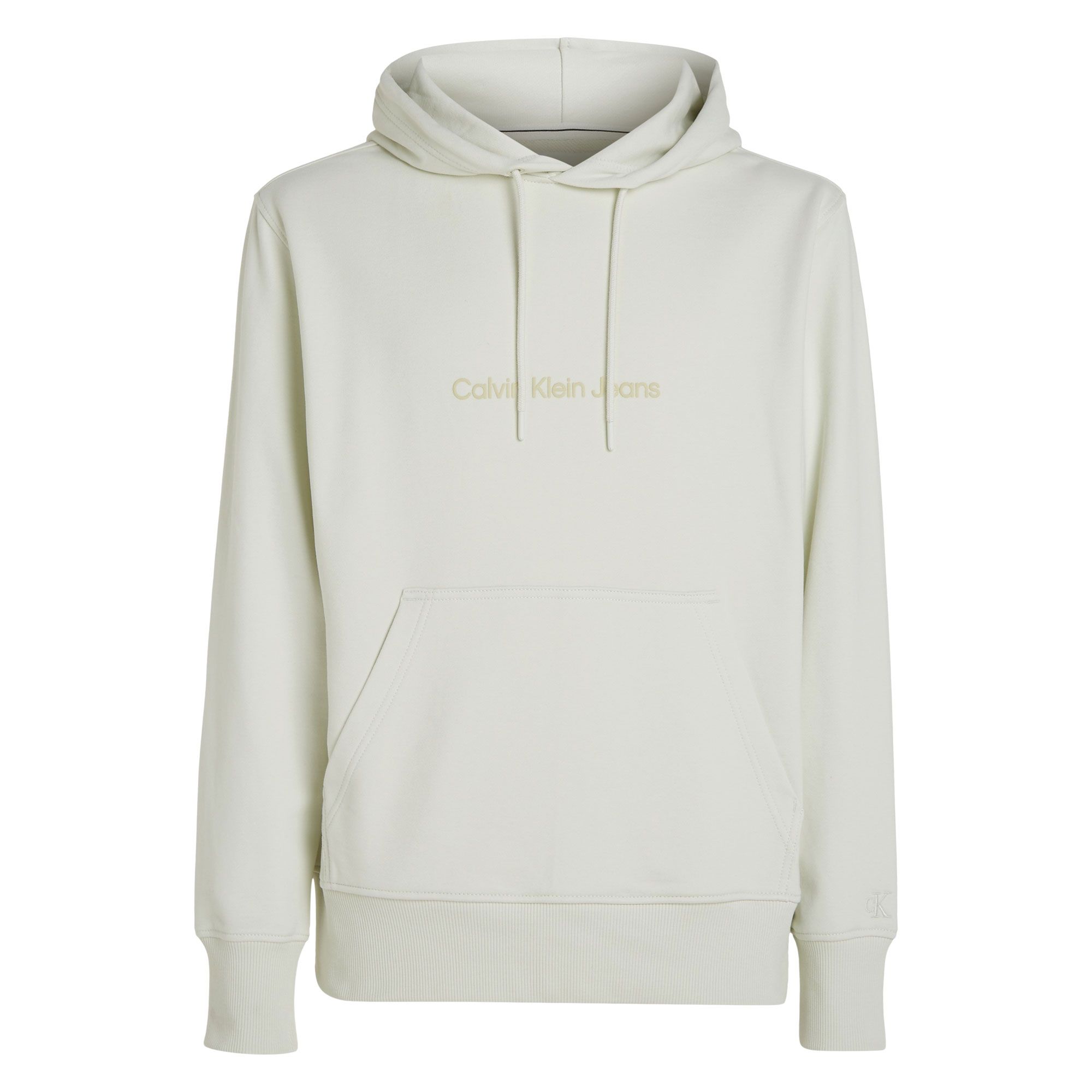 Calvin Klein Square Frequency Logo Hoodie Heren