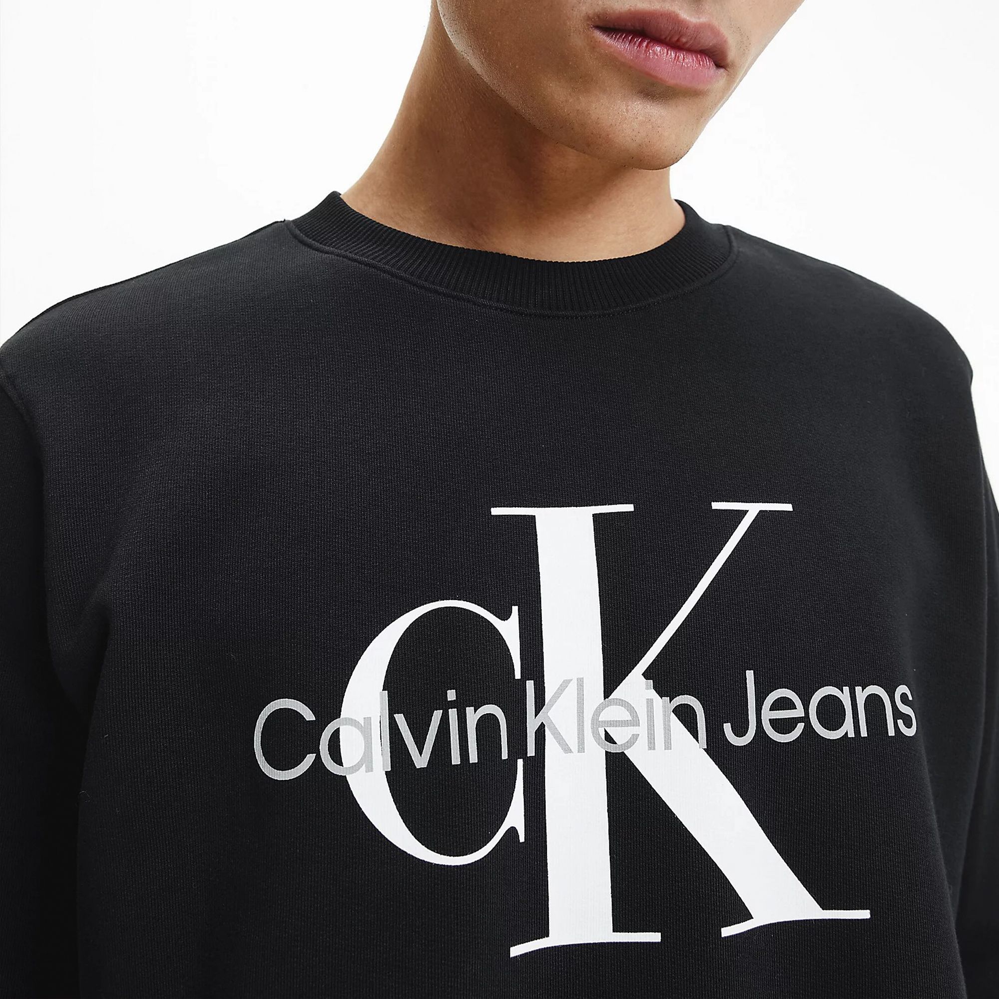 Calvin Klein Core Monogram Crew Sweater Heren