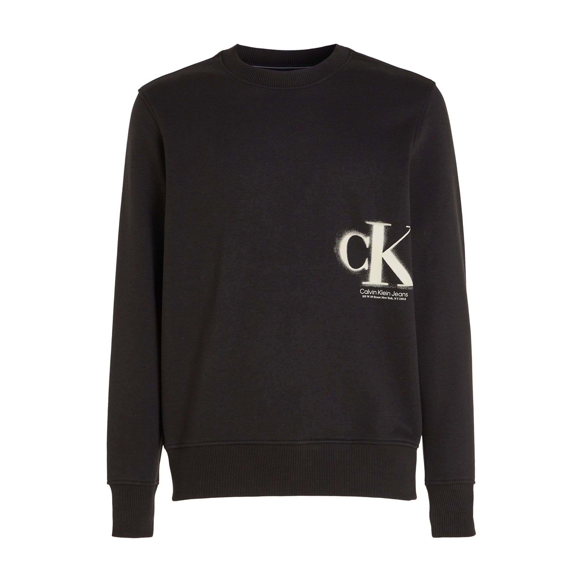 Calvin Klein Spray Crew Sweater Heren