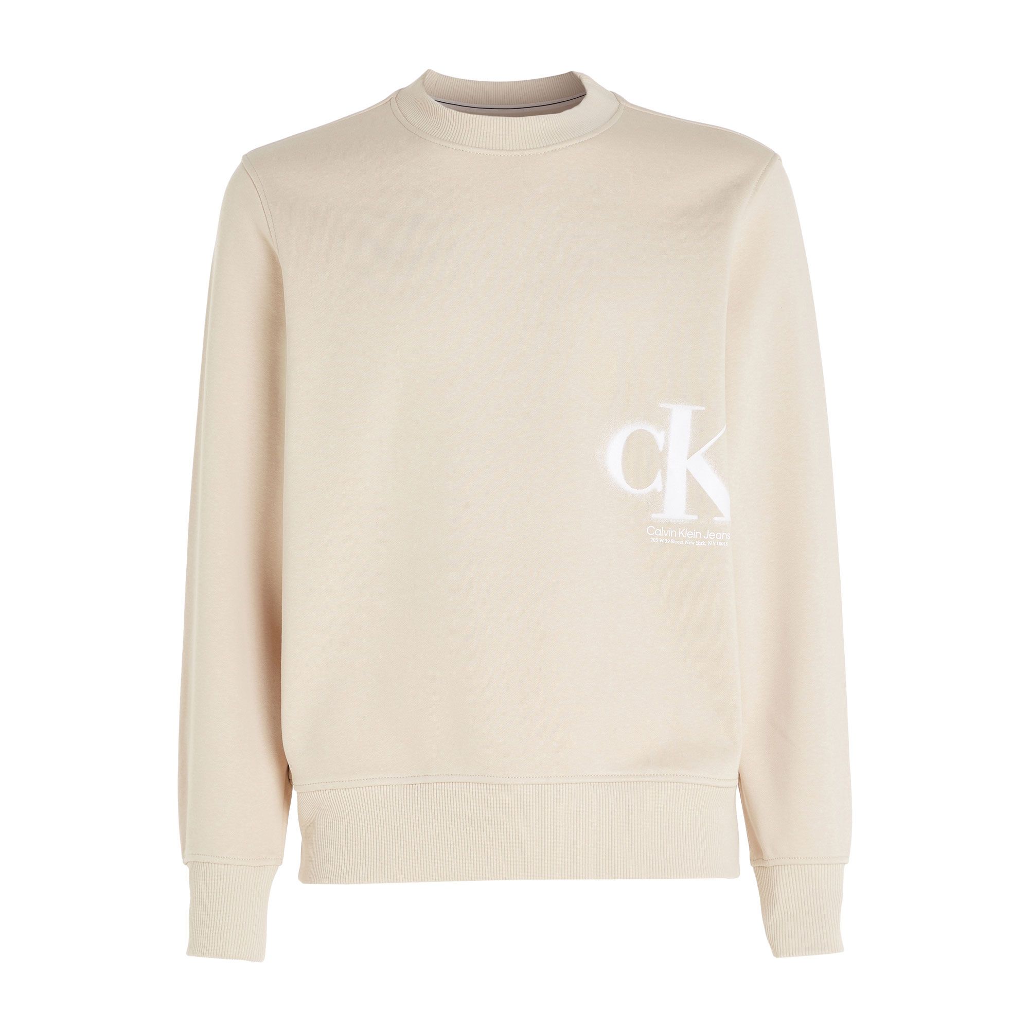 Calvin Klein Spray Crew Sweater Heren