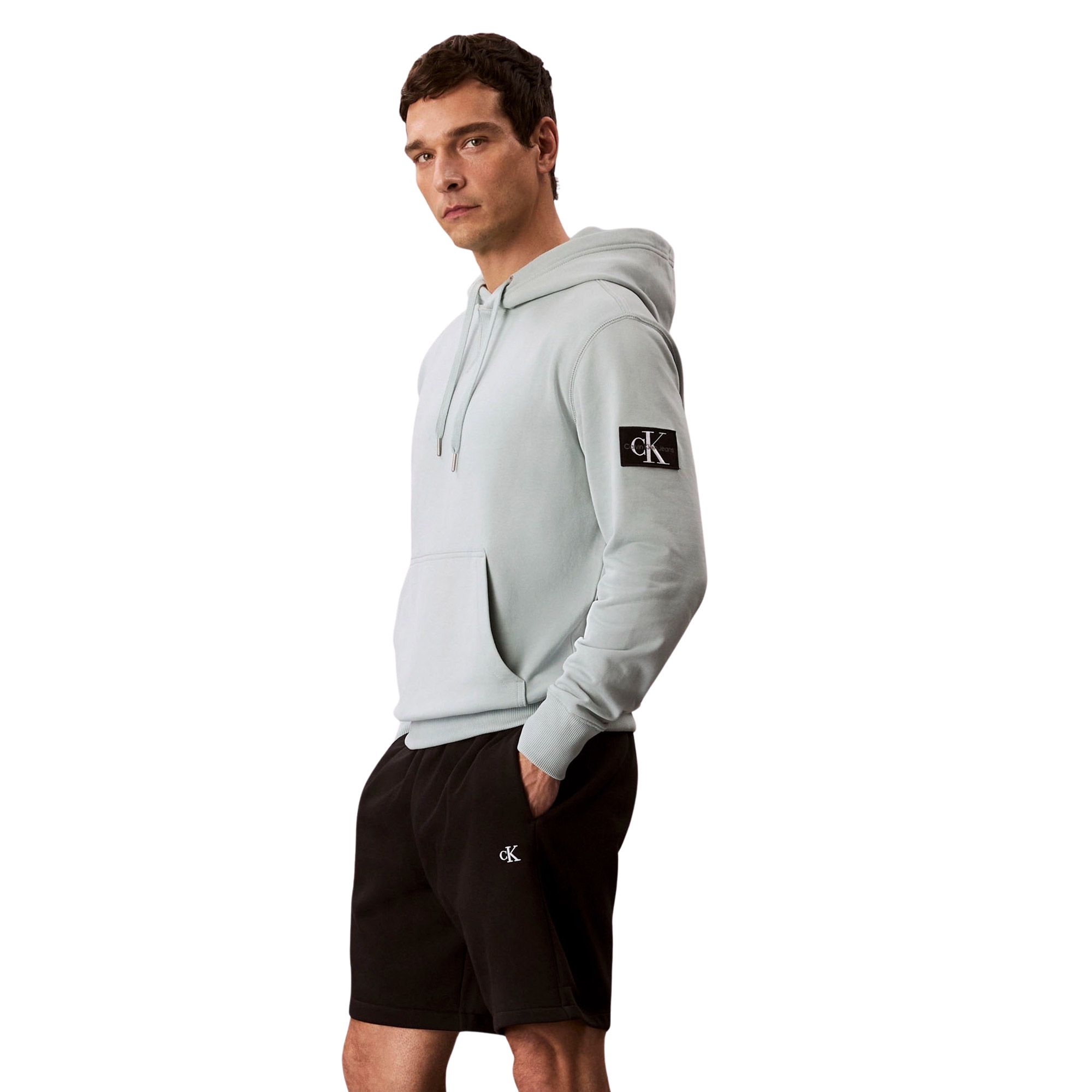 Calvin Klein 350 Terry Badge Hoodie Heren
