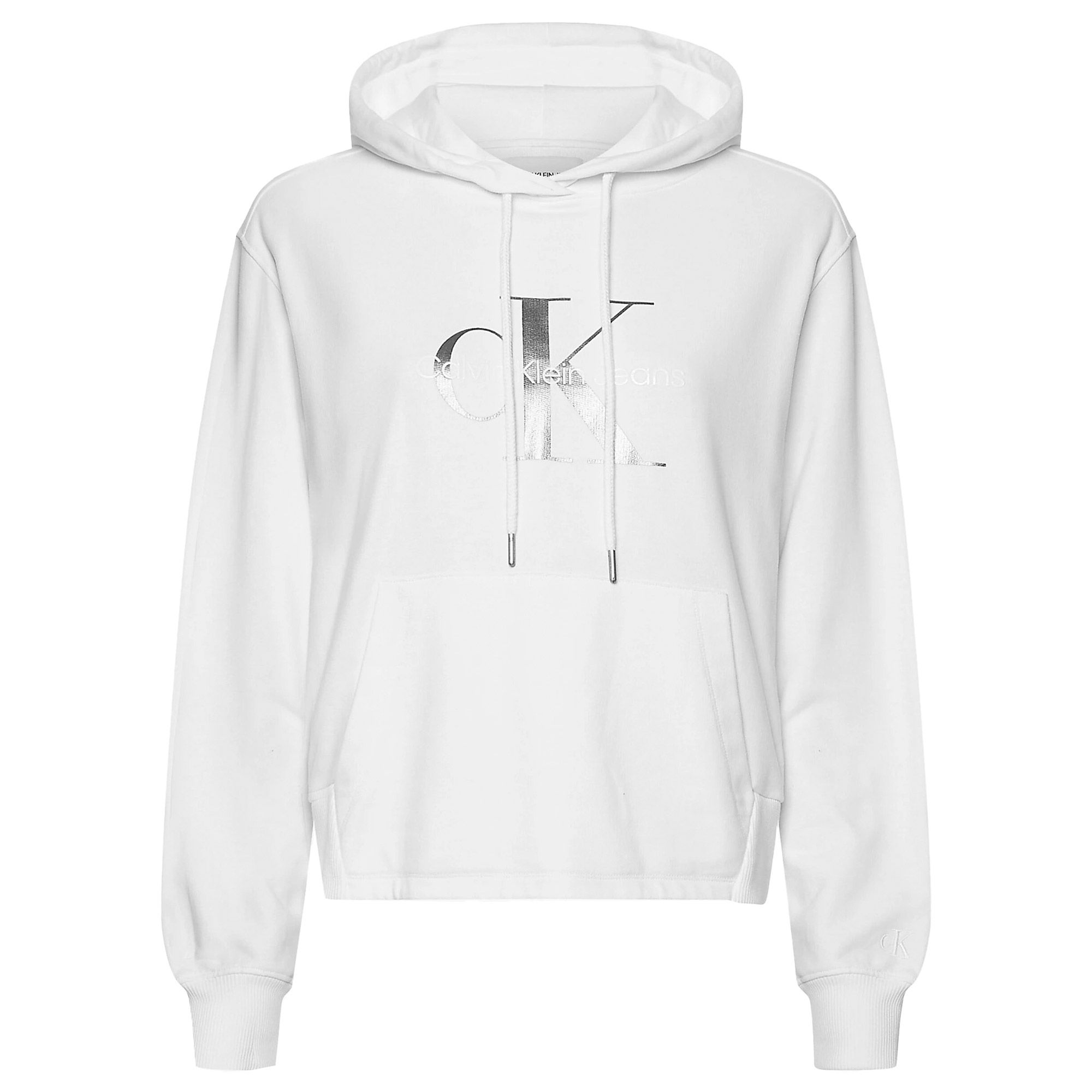Calvin Klein Gunmetal Monogram Hoodie Dames