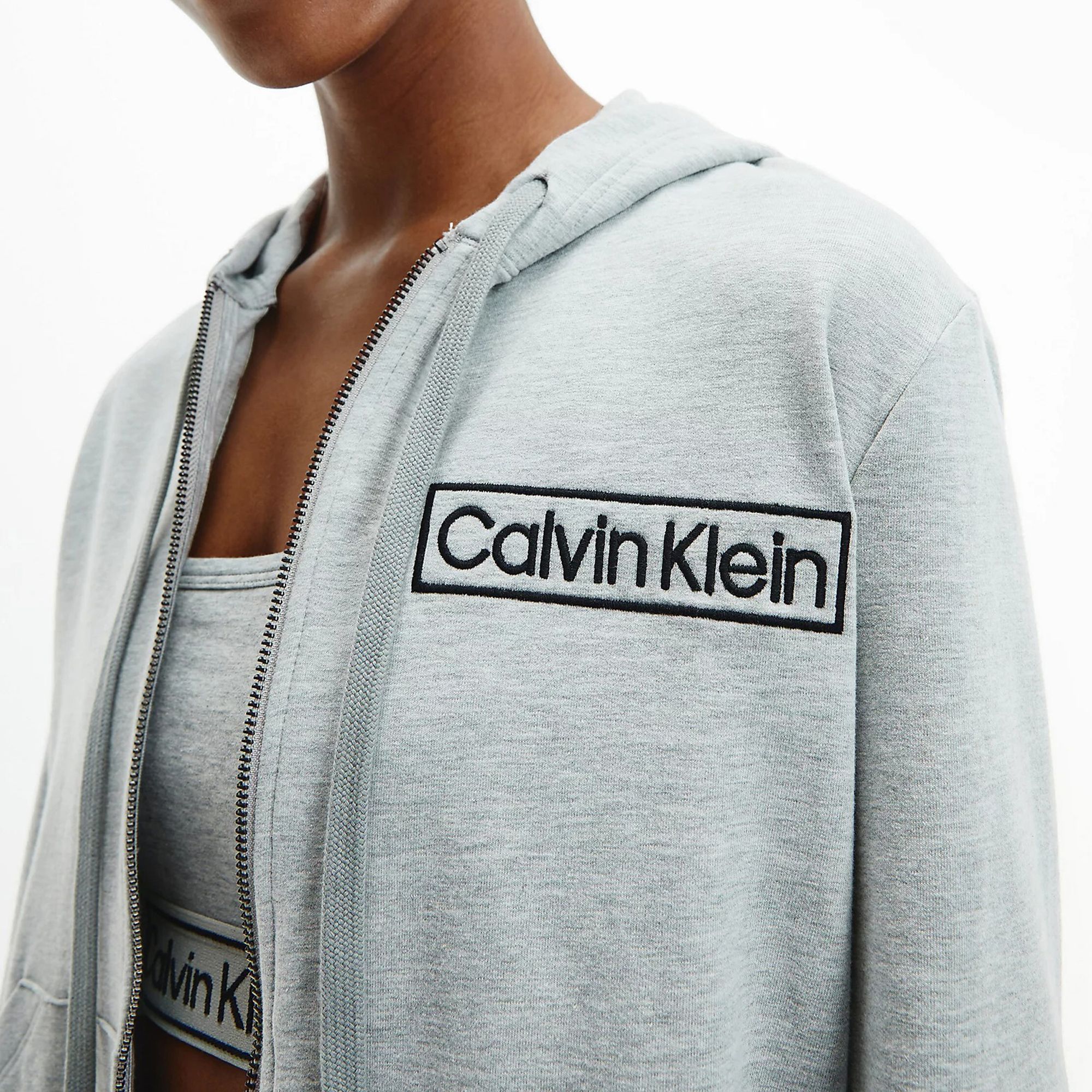 Calvin Klein Hooded Sweatvest Dames