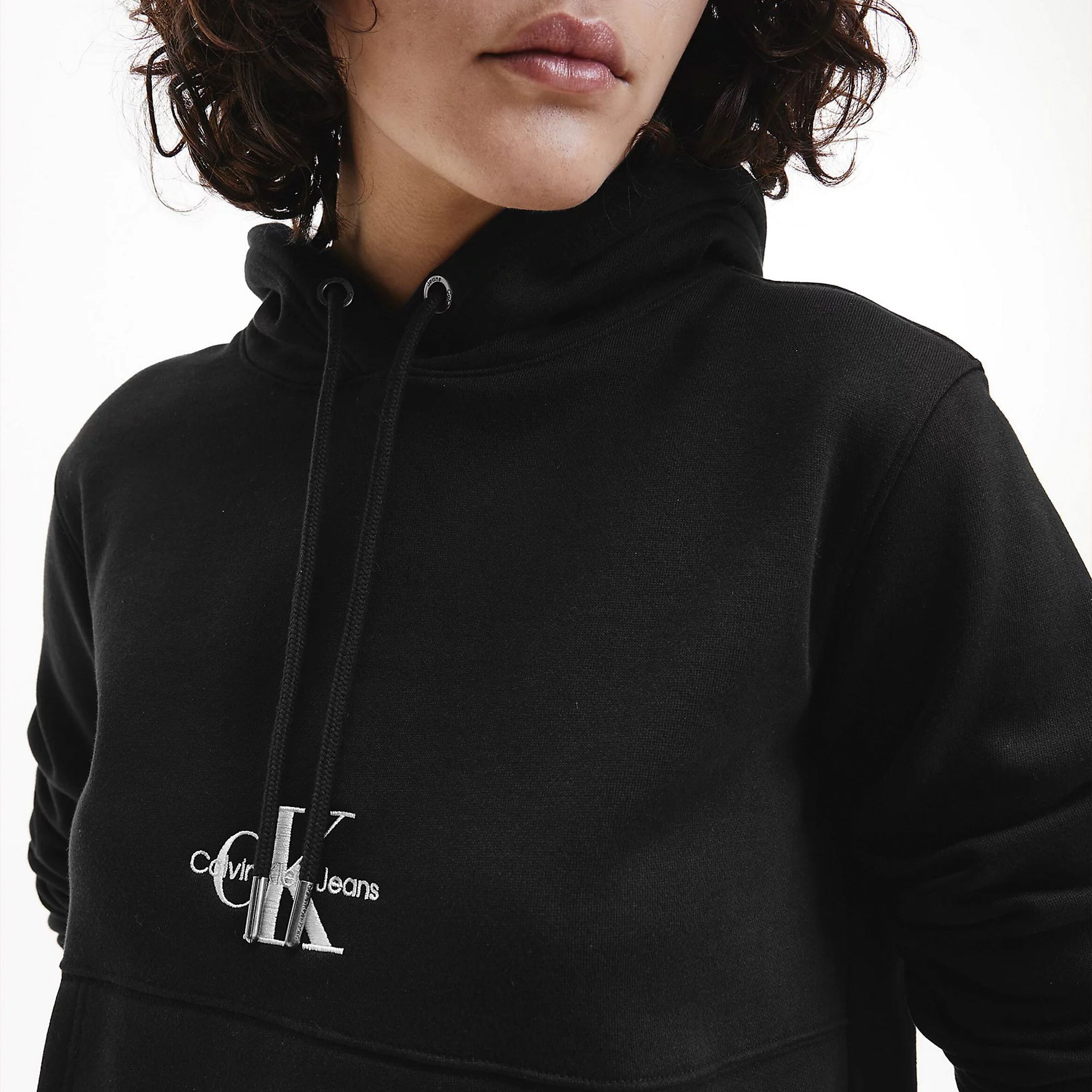 Calvin Klein Monogram Logo Hoodie Dames