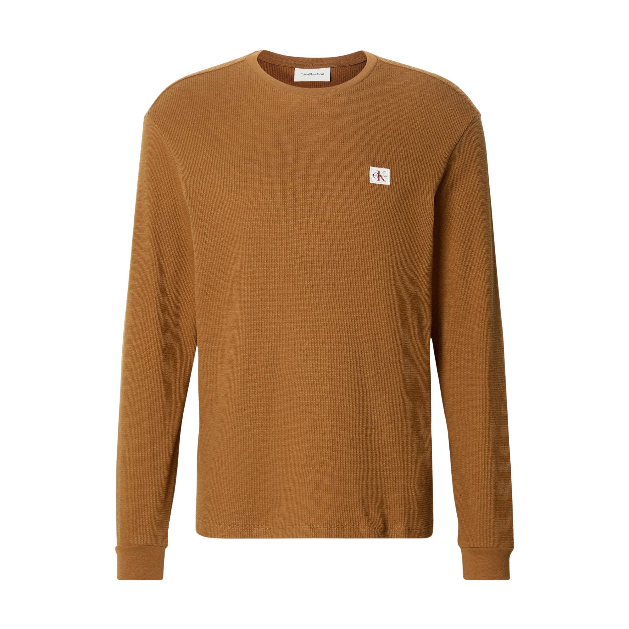 Calvin Klein Waffle Badge Sweater Heren