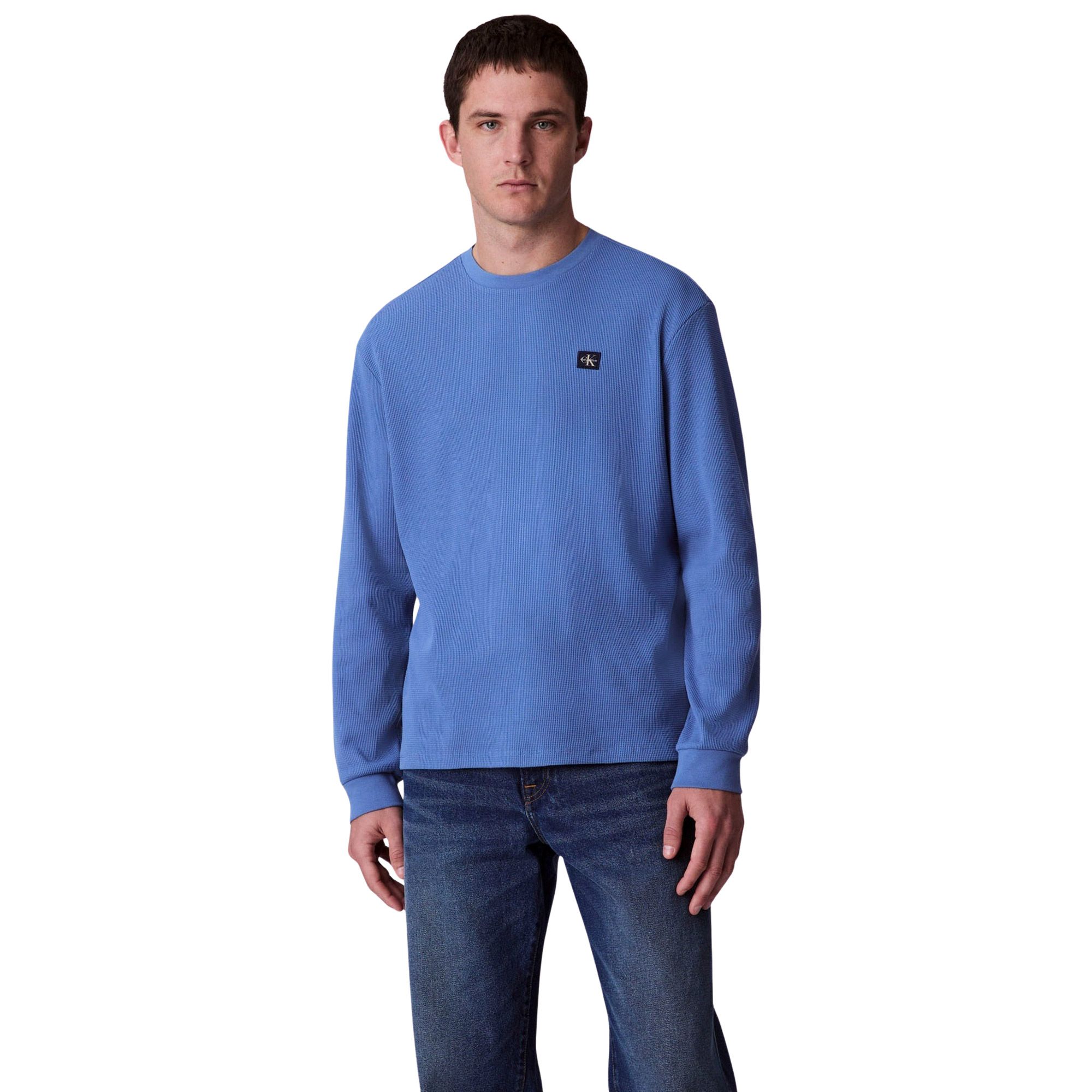 Pull Calvin Klein Waffle Badge Hommes