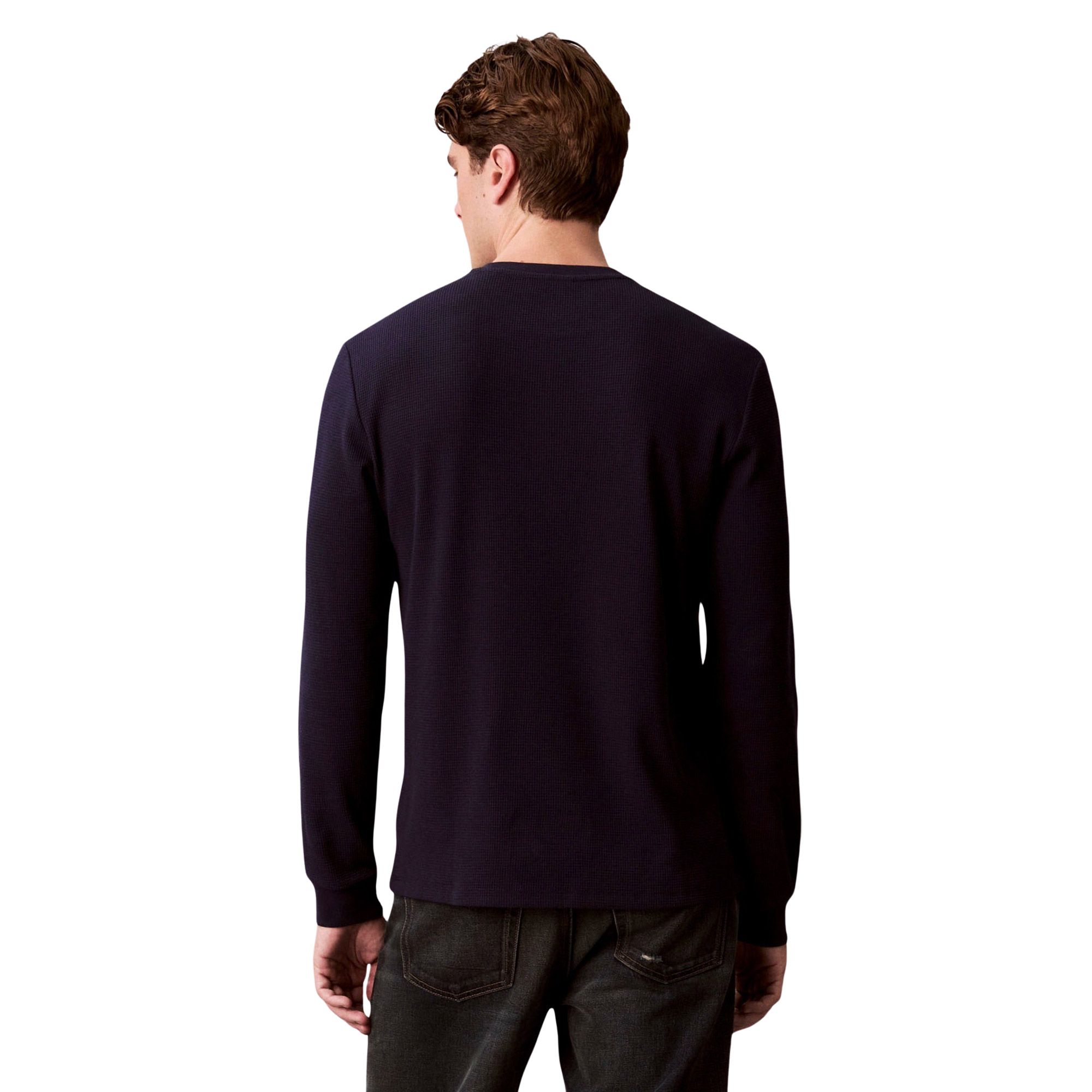 Calvin Klein Waffle Badge Sweater Heren