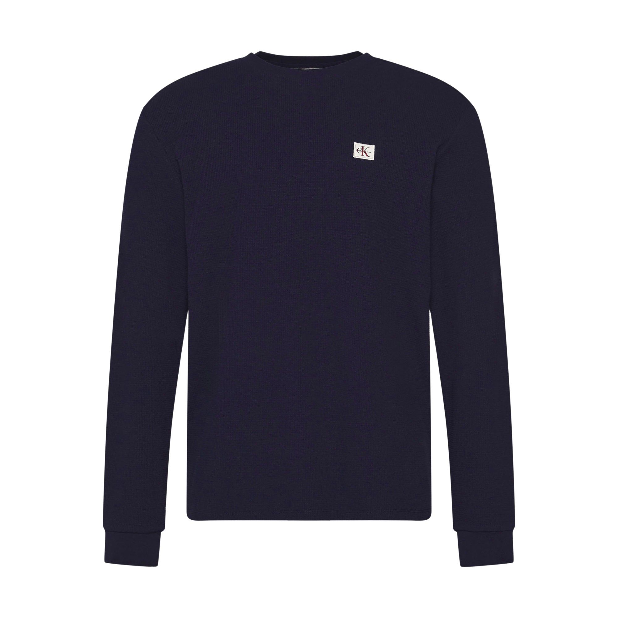 Calvin Klein Waffle Badge Sweater Heren