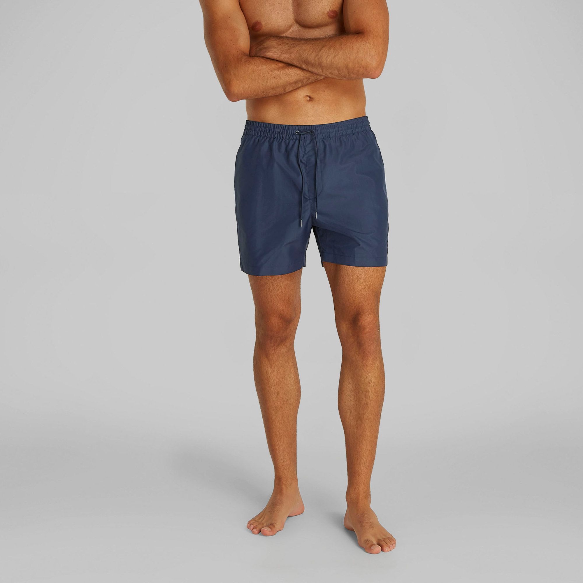 Calvin Klein Logo Tape Medium Drawstring Zwemshort Heren