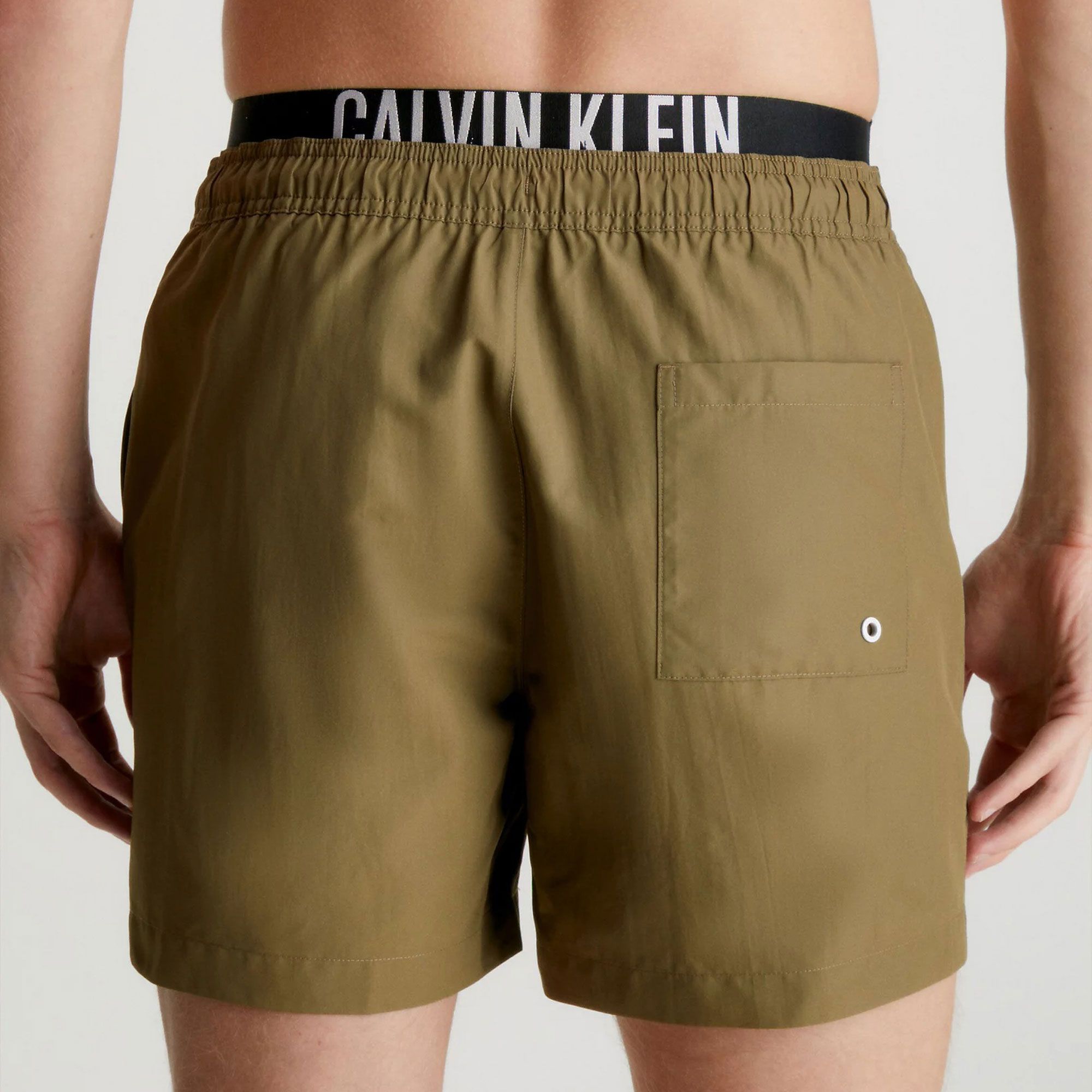Calvin Klein Medium Double Waistband Zwemshort Heren