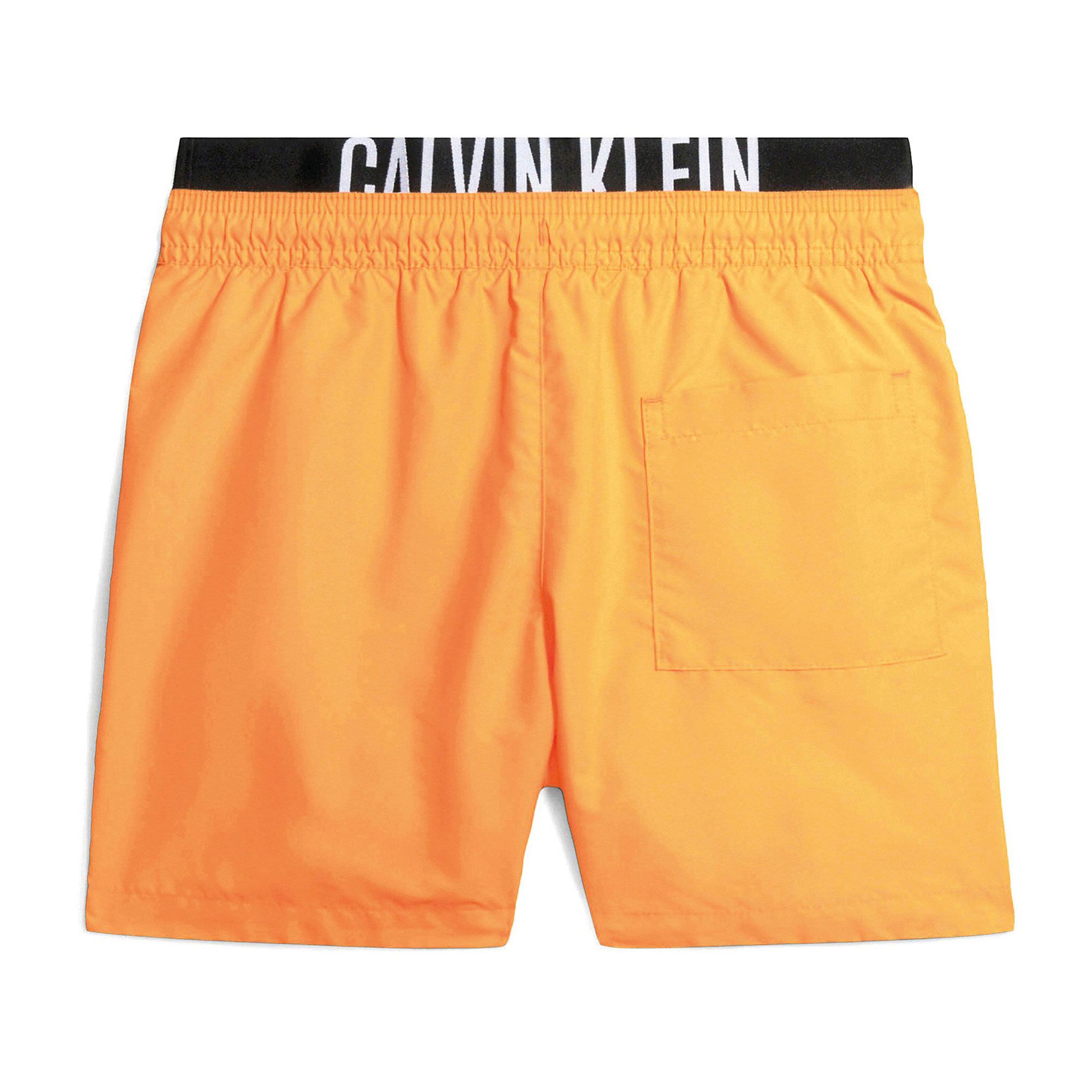 Calvin Klein Medium Double Waistband Zwemshort Jongens