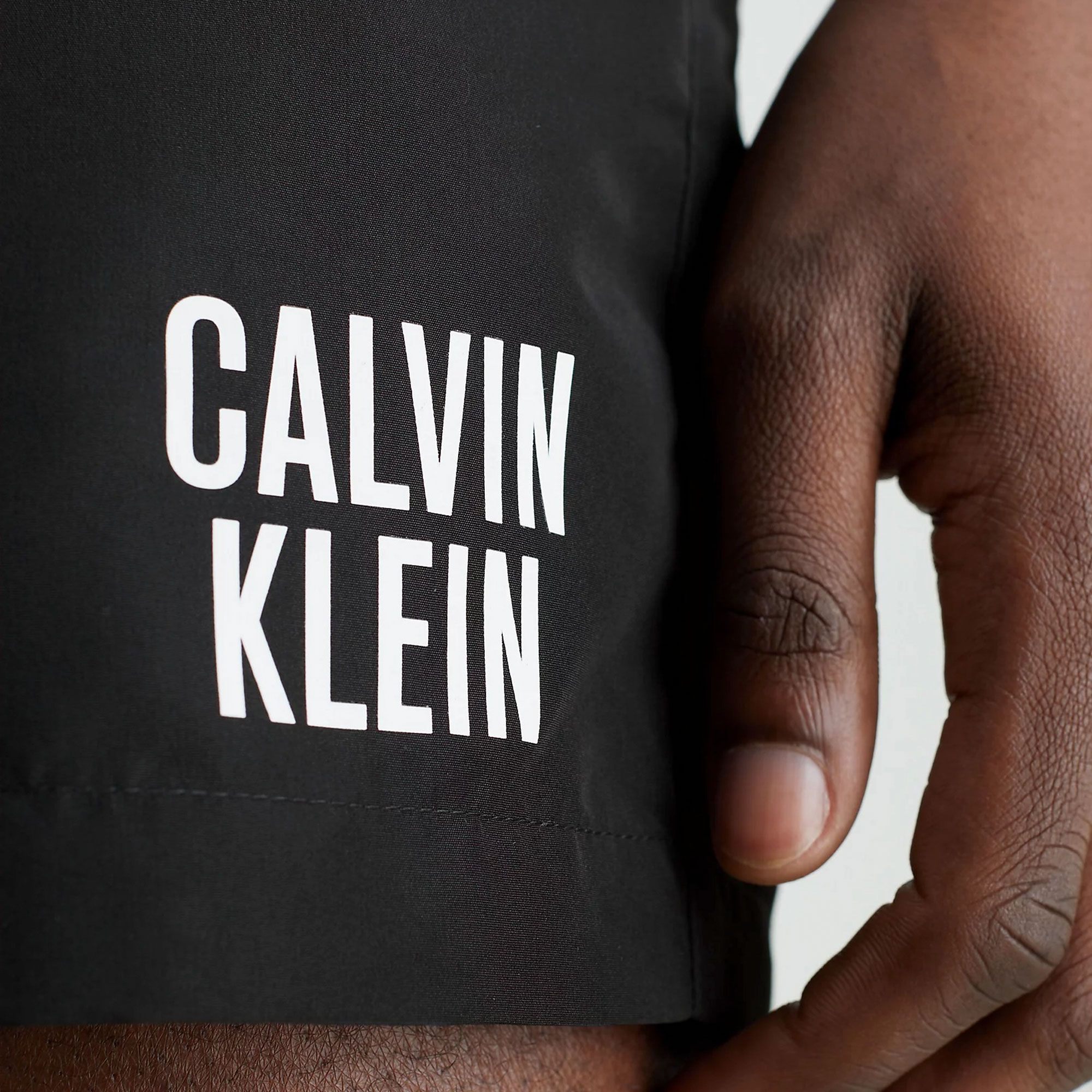Calvin Klein Medium Double Waistband Zwemshort Heren