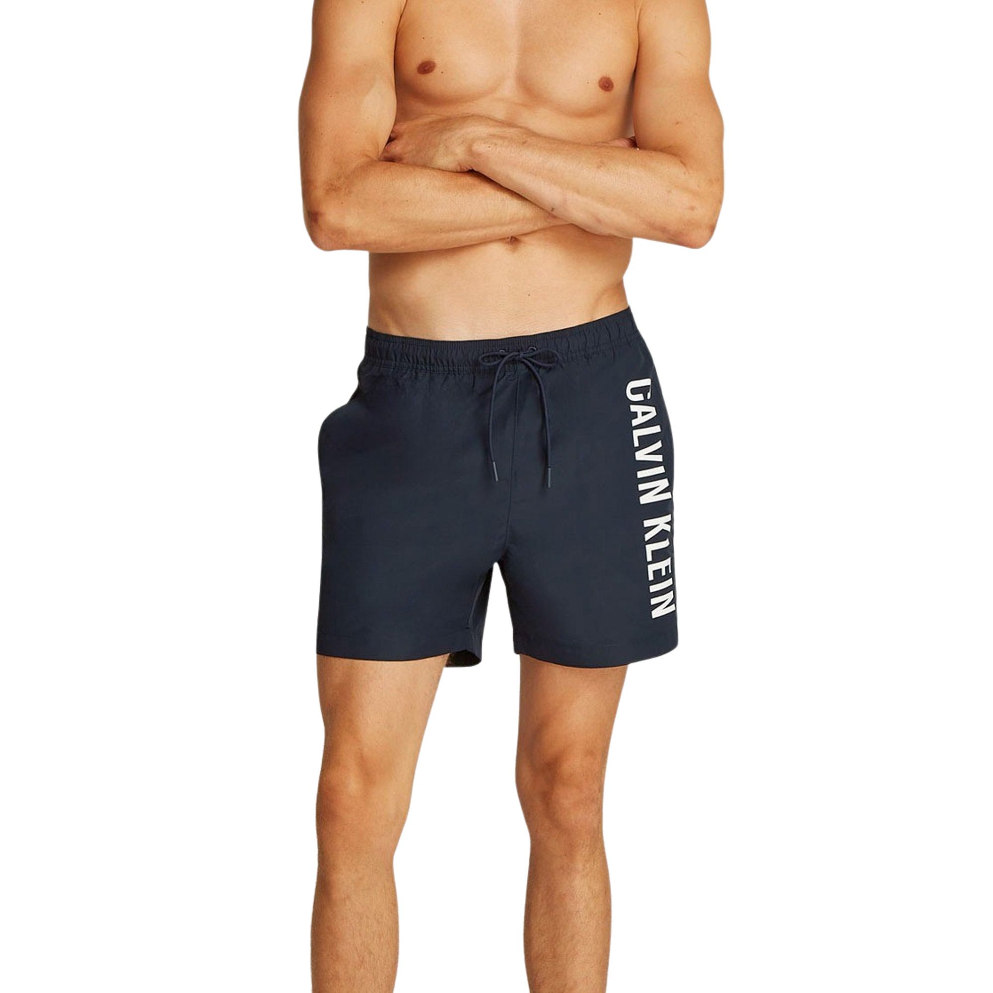 Calvin Klein Intense Power Medium Drawstring Zwemshort Heren
