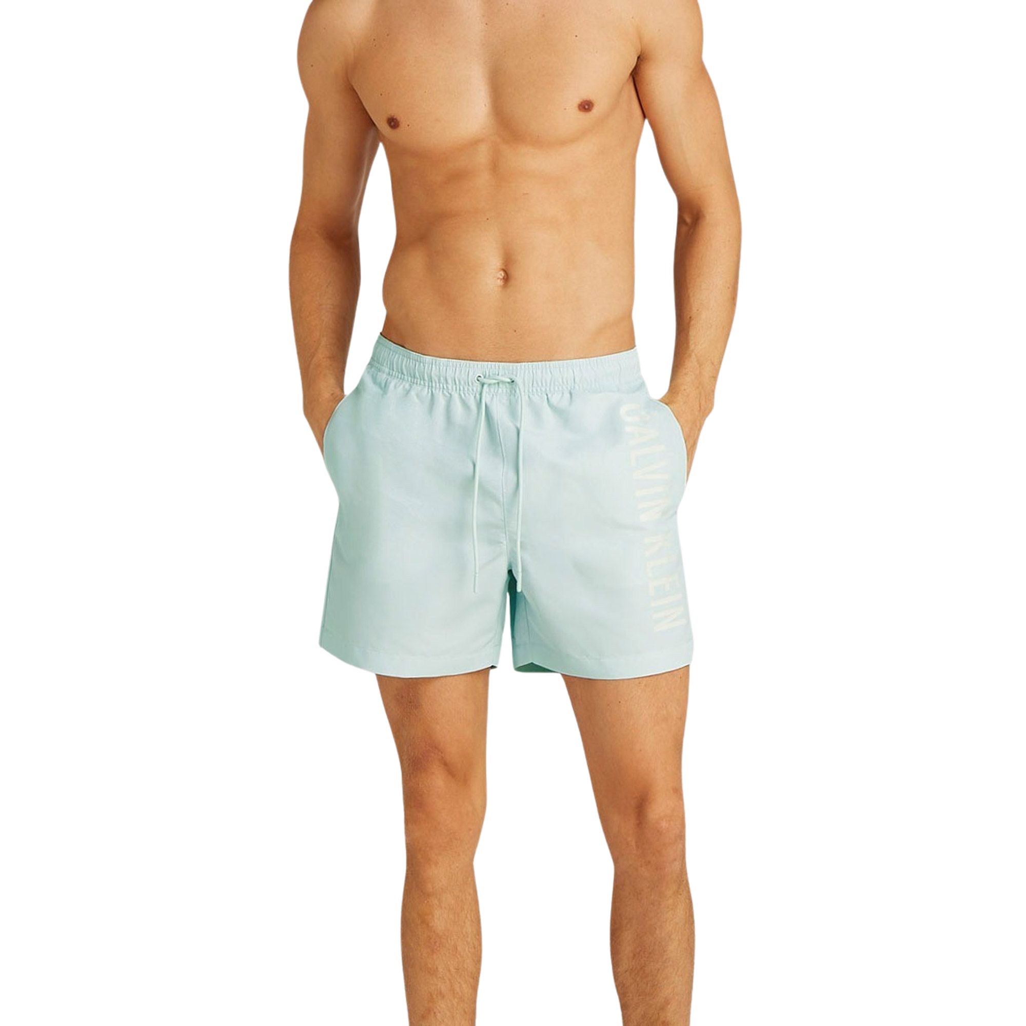 Calvin Klein Intense Power Medium Drawstring Zwemshort Heren