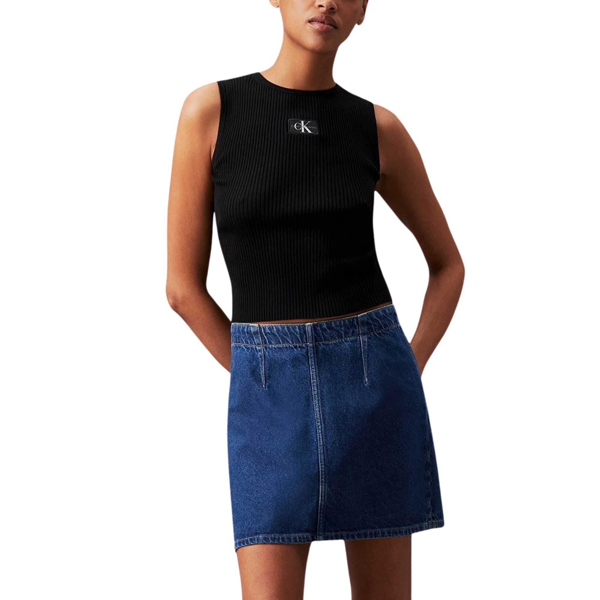 Calvin Klein Woven Label Tanktop Dames