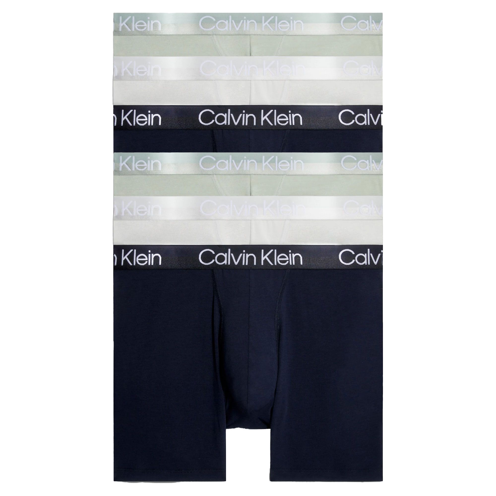 Calvin Klein Modern Structure Long Boxershorts Heren (6-pack)
