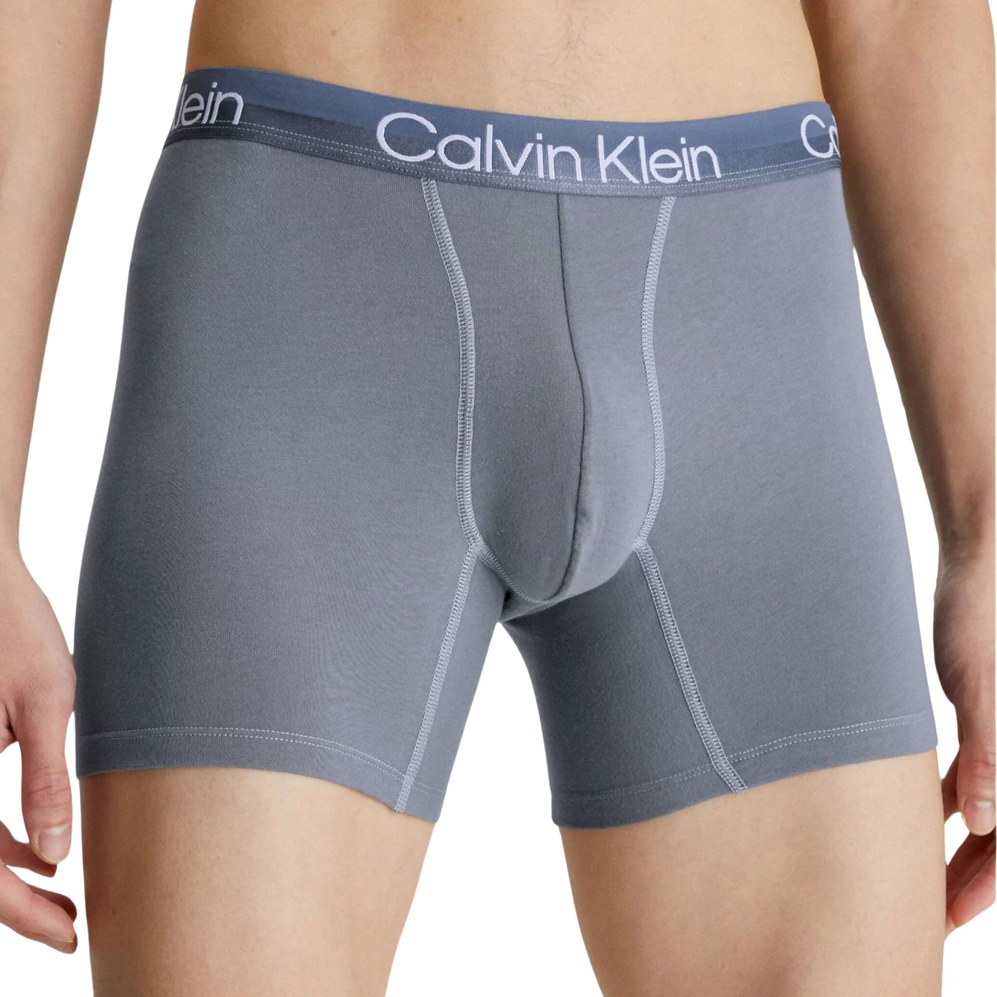 Calvin Klein Modern Structure Long Boxershorts Heren (6-pack)