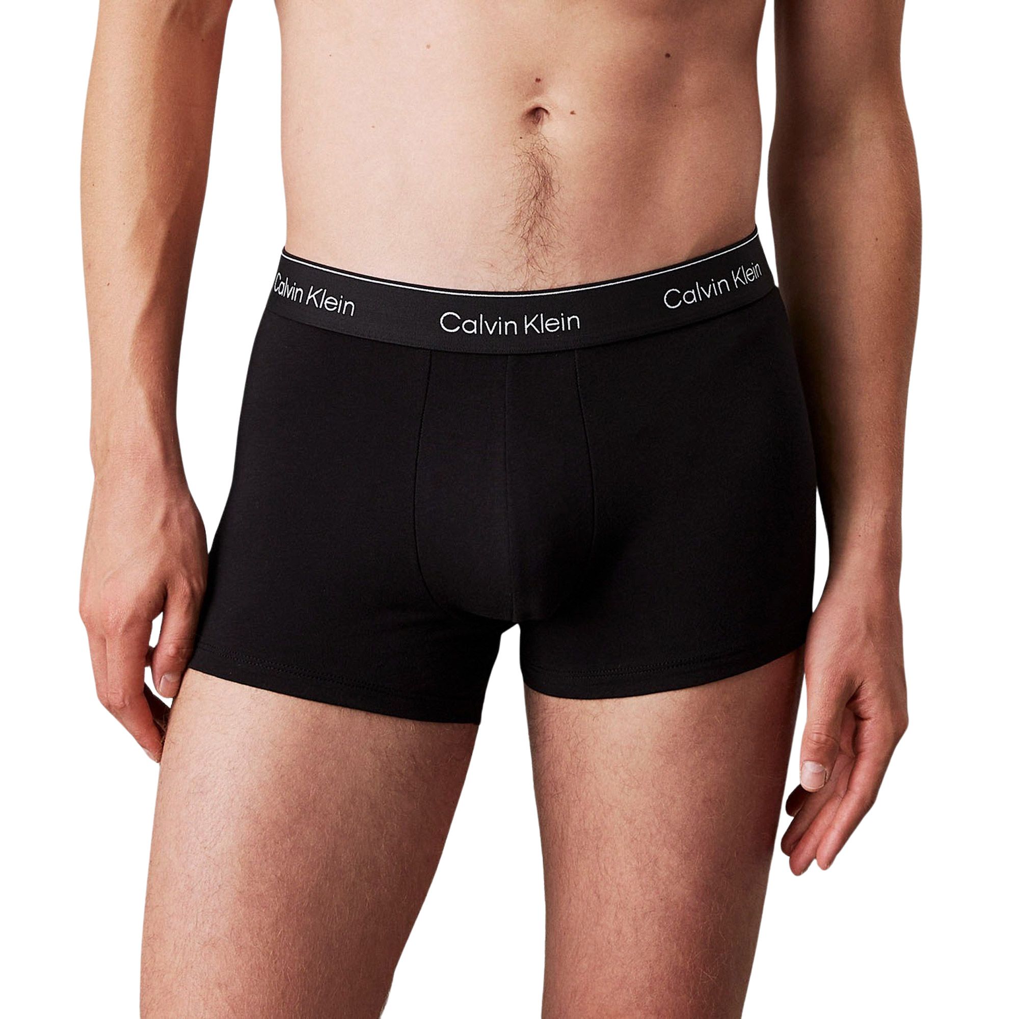 Caleçon Calvin Klein Icon Cotton Stretch Trunk Hommes (lot de 3)