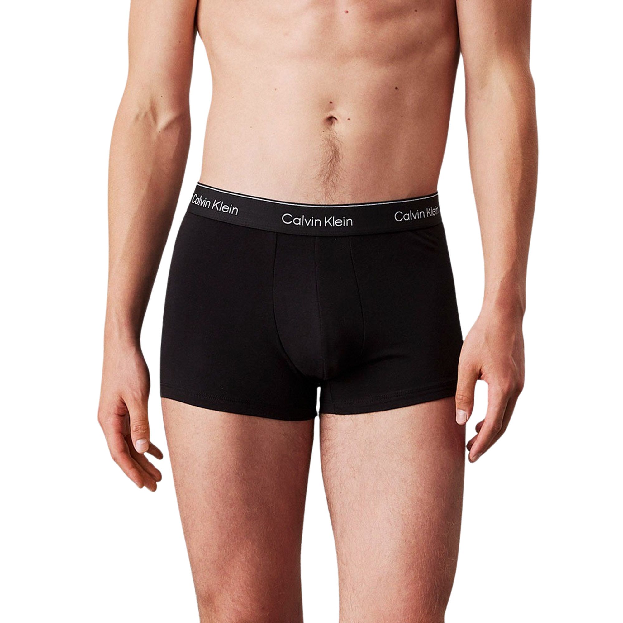Caleçon Calvin Klein Icon Cotton Stretch Trunk Hommes (lot de 3)