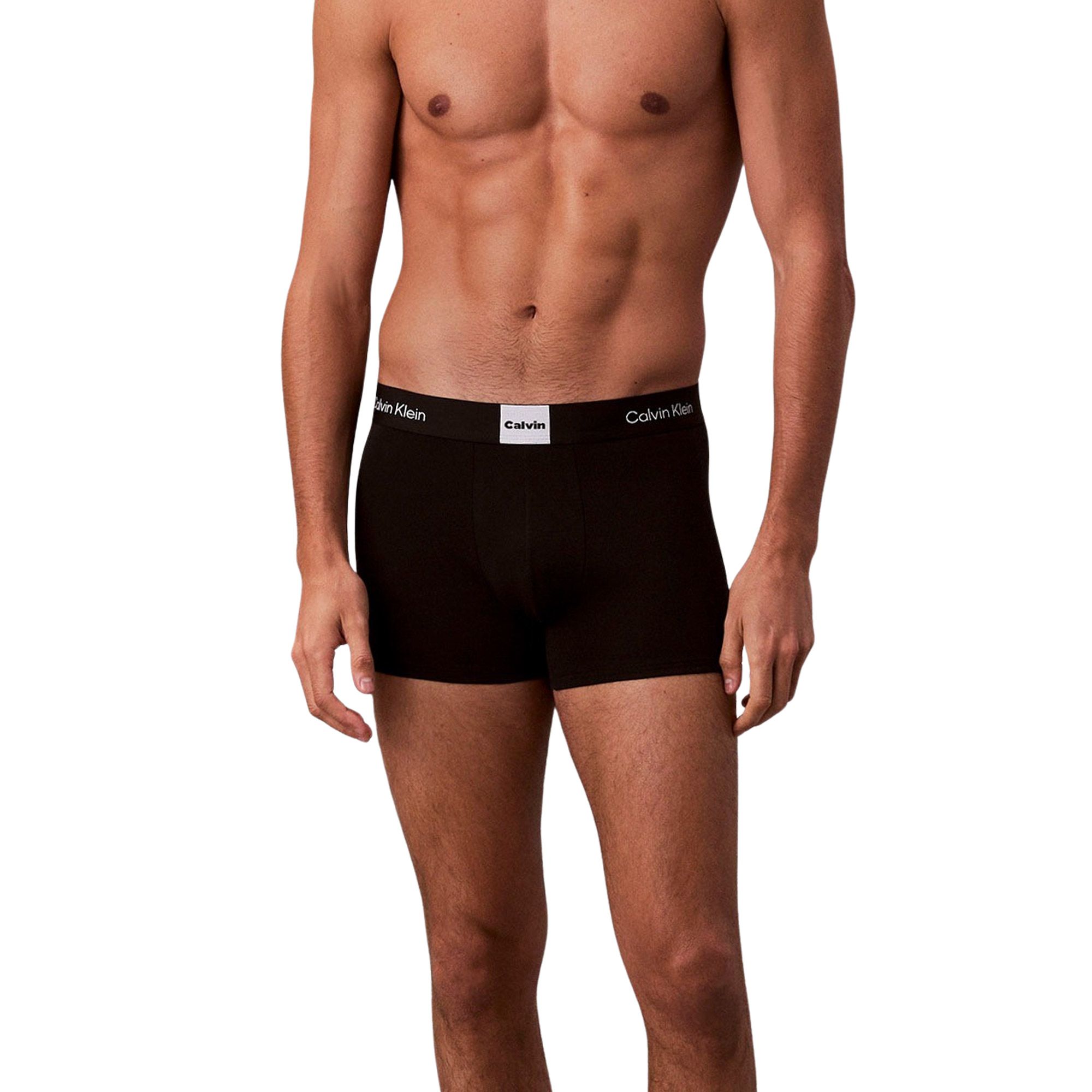 Calvin Klein Trunk Icon Logo Graphic Boxershorts Heren (3-pack)