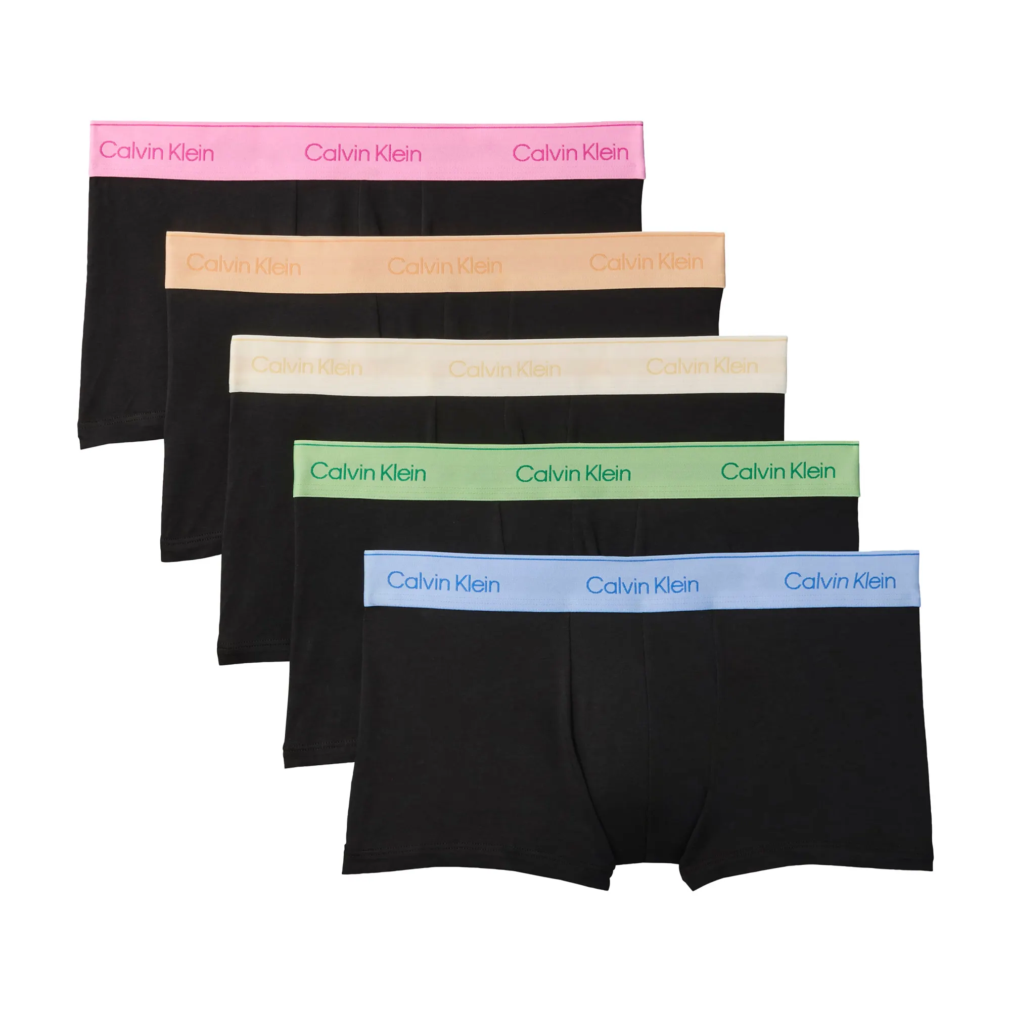 Calvin Klein Low Rise Trunk Boxershorts Heren (5-pack)