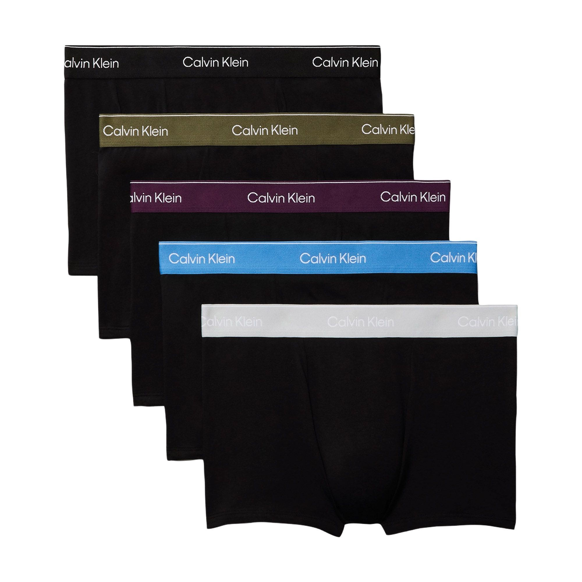 Boxer-shorts Calvin Klein Icon Cotton Stretch Trunk Hommes (lot de 5)
