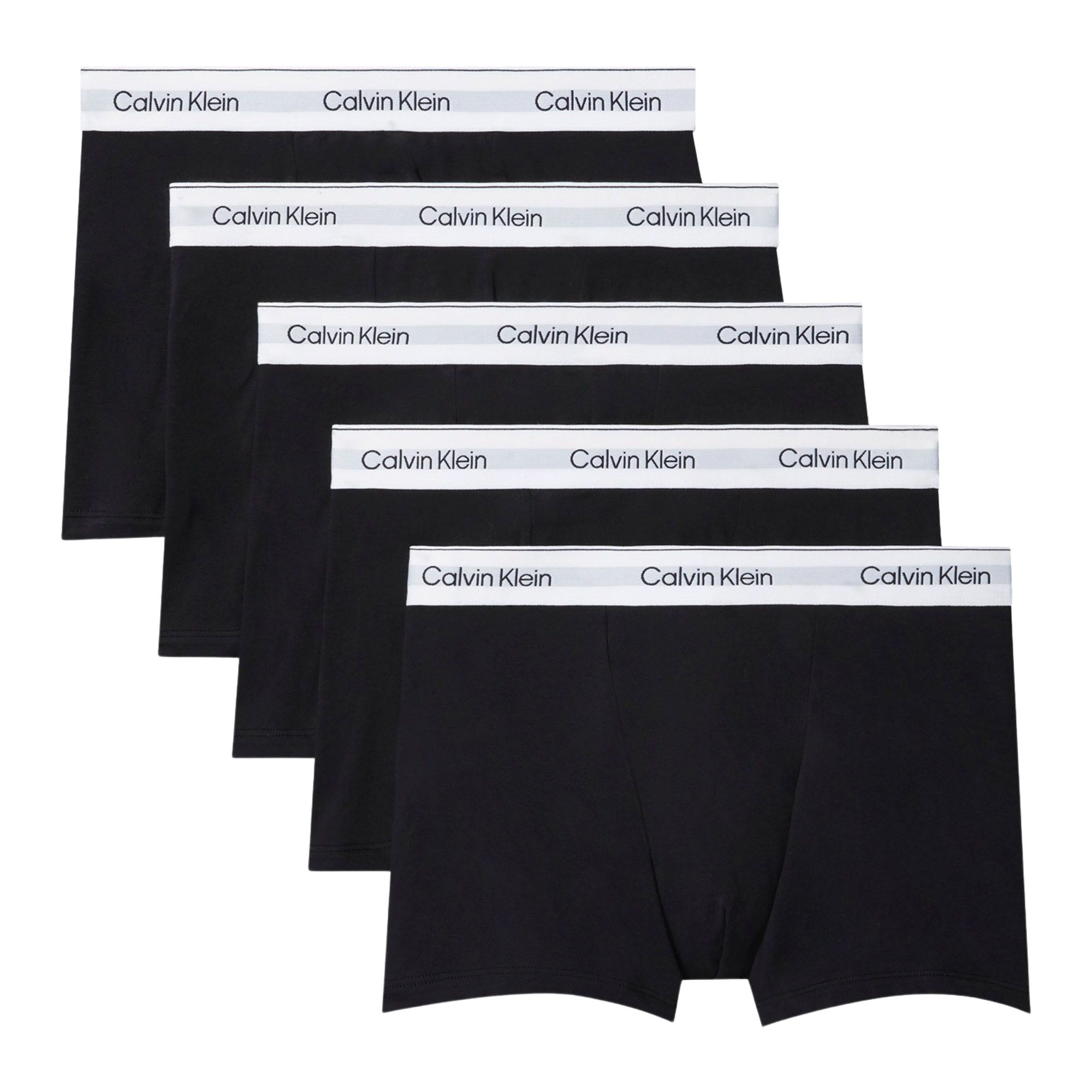 Calvin Klein Icon Cotton Stretch Trunk Boxershorts Heren (5-pack)