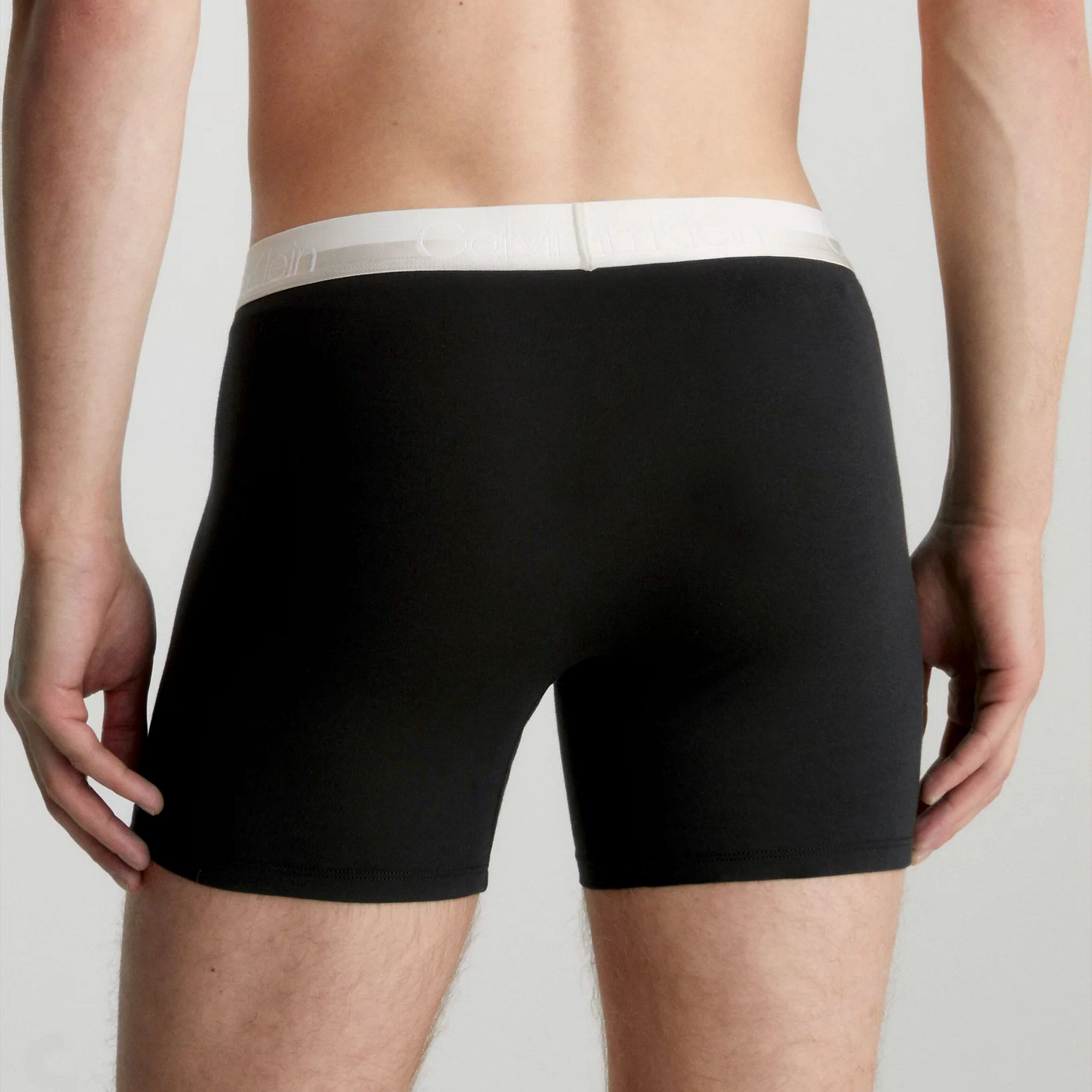 Calvin Klein Modern Structure Long Boxershorts Heren (3-pack)